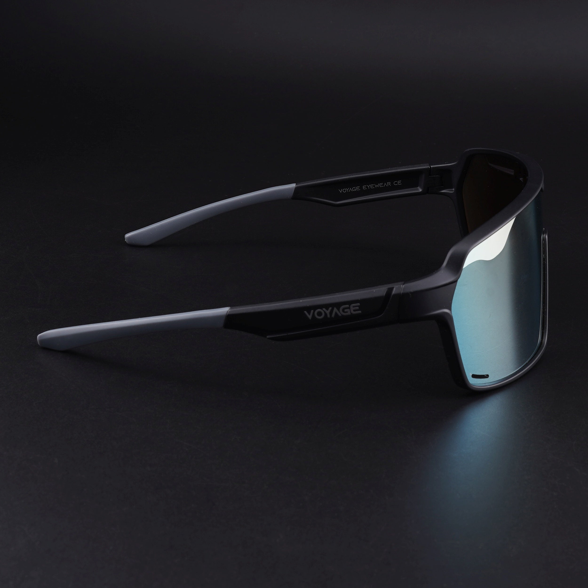 Voyage Select Drift Sunglasses (Golden Lens | Matt Black Frame - SLMG6324)