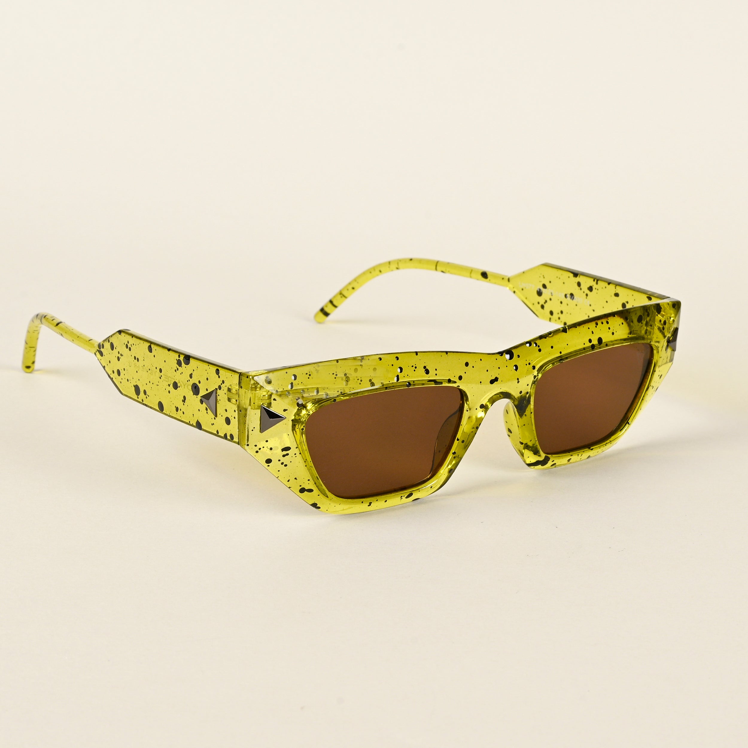 Voyage Brown Cateye Sunglasses for Women (LH077MG4505)