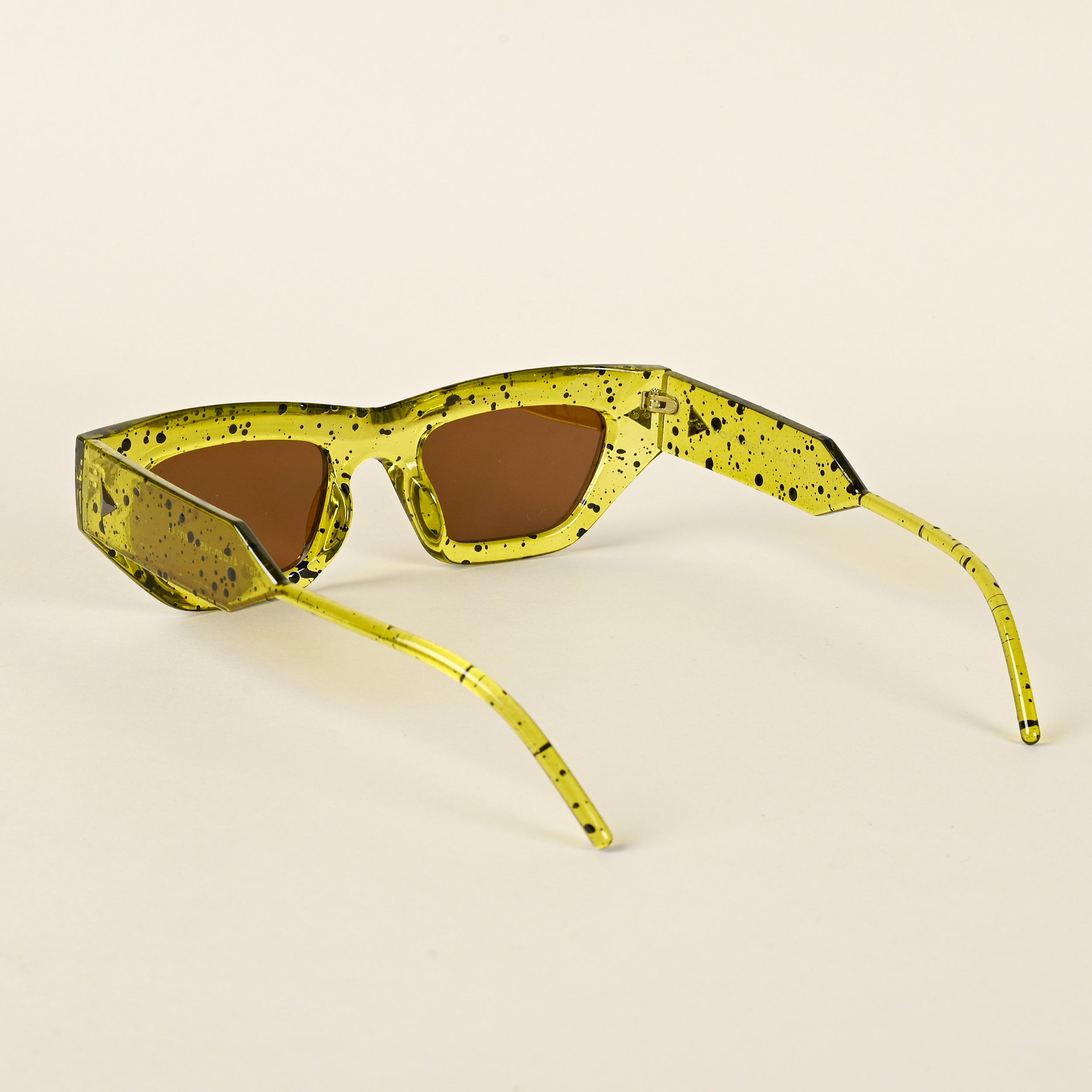 Voyage Brown Cateye Sunglasses for Women (LH077MG4505)