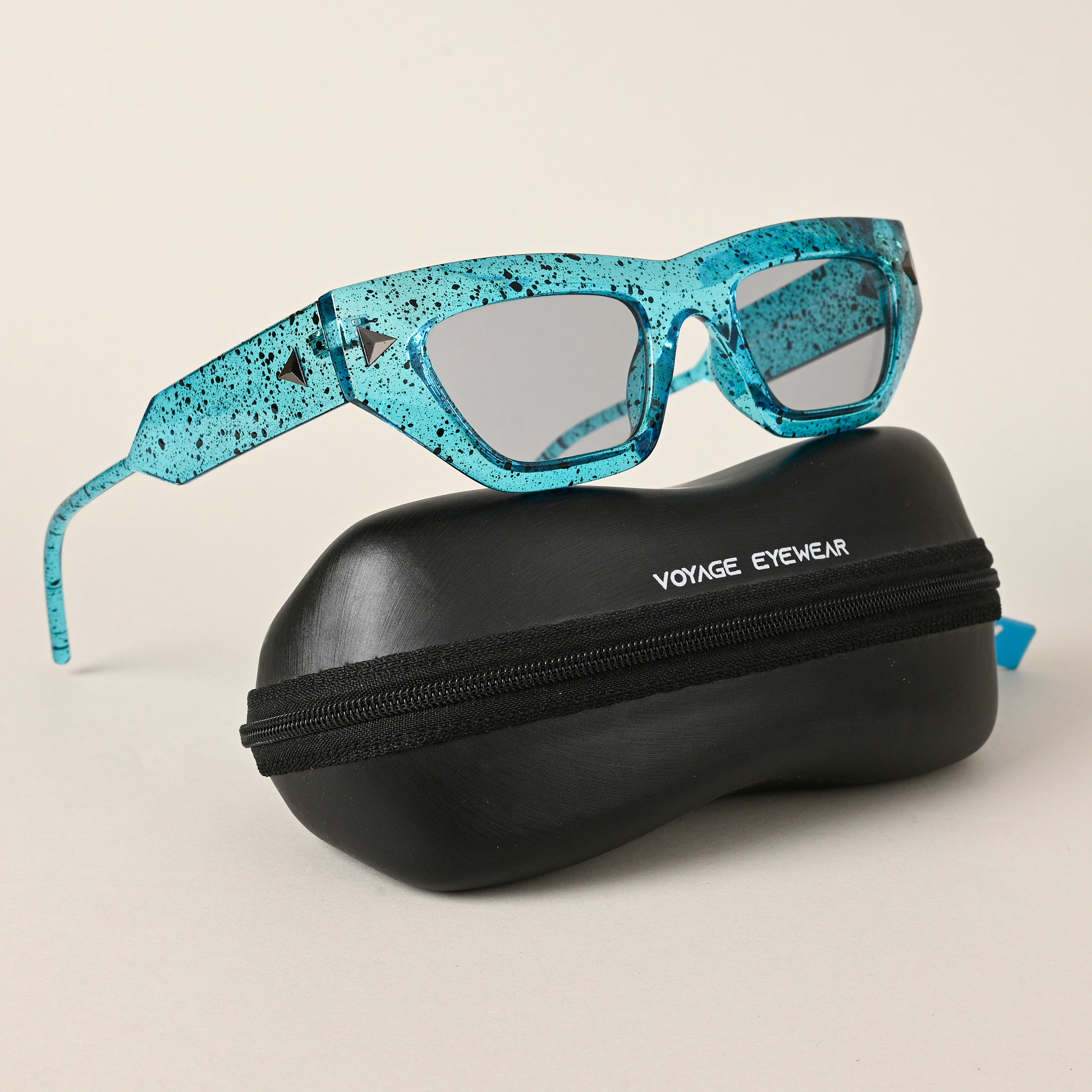 Voyage Grey Cateye Sunglasses for Women (LH077MG4504)