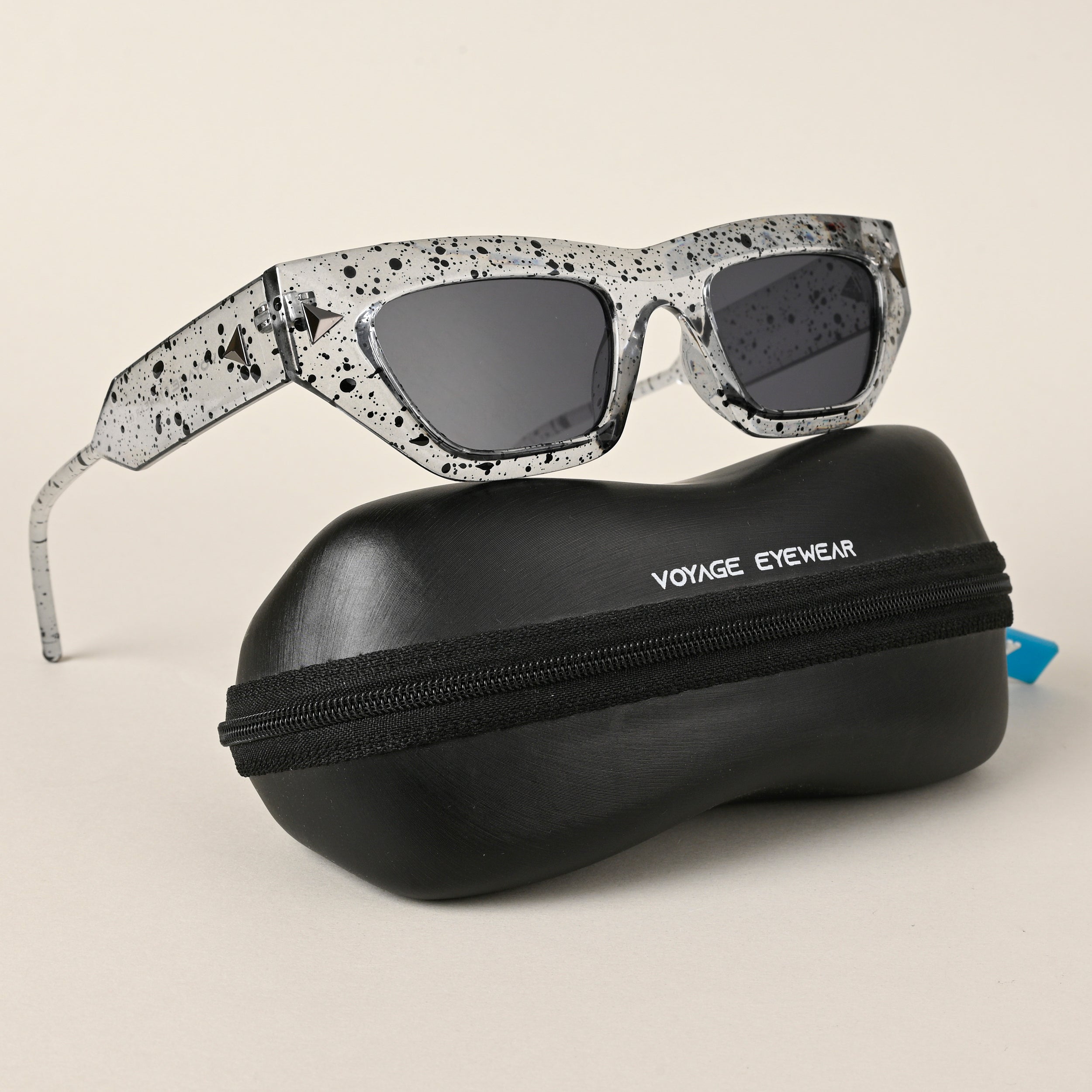 Voyage Grey Cateye Sunglasses for Women (LH077MG4506)