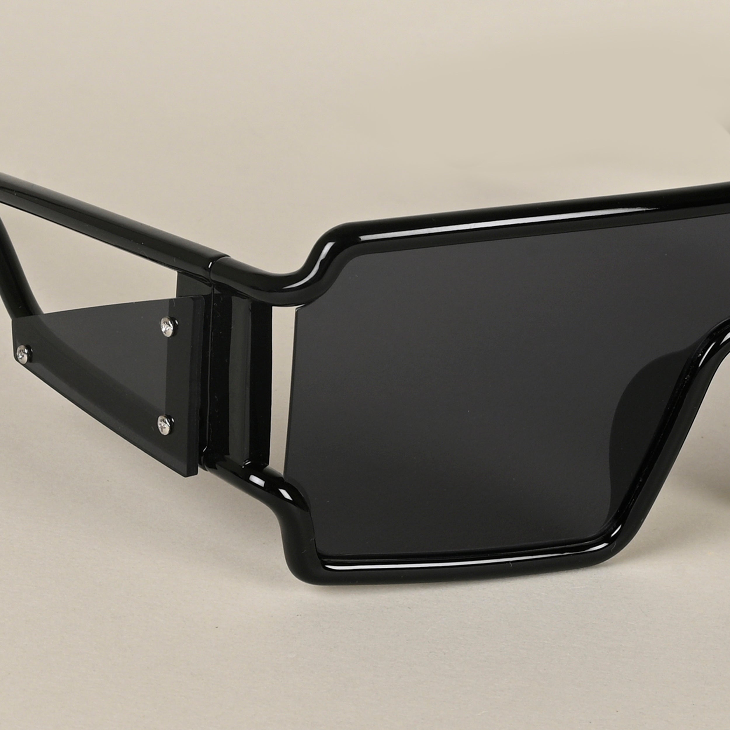 Voyage Black Wayfarer Sunglasses for Men & Women - MG4564