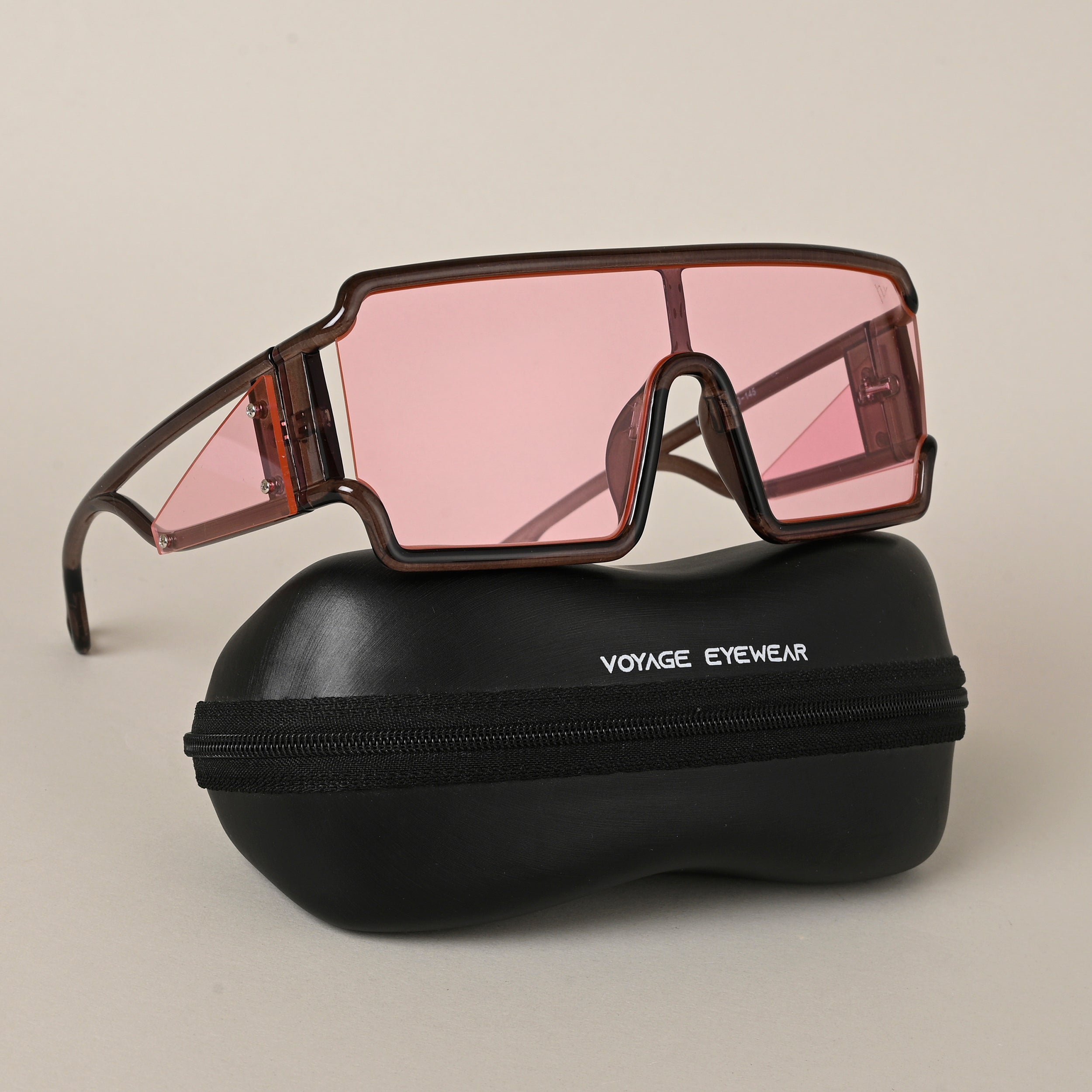 Voyage Brown Wayfarer Sunglasses for Men & Women (LH073MG4560)