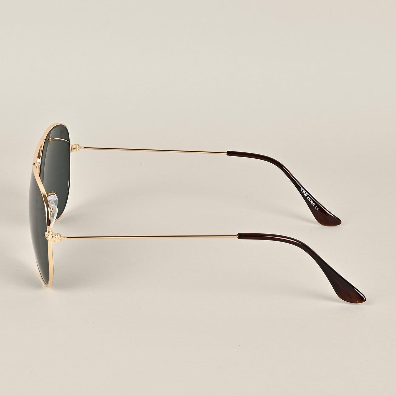 Voyage Black Aviator Sunglasses MG2372