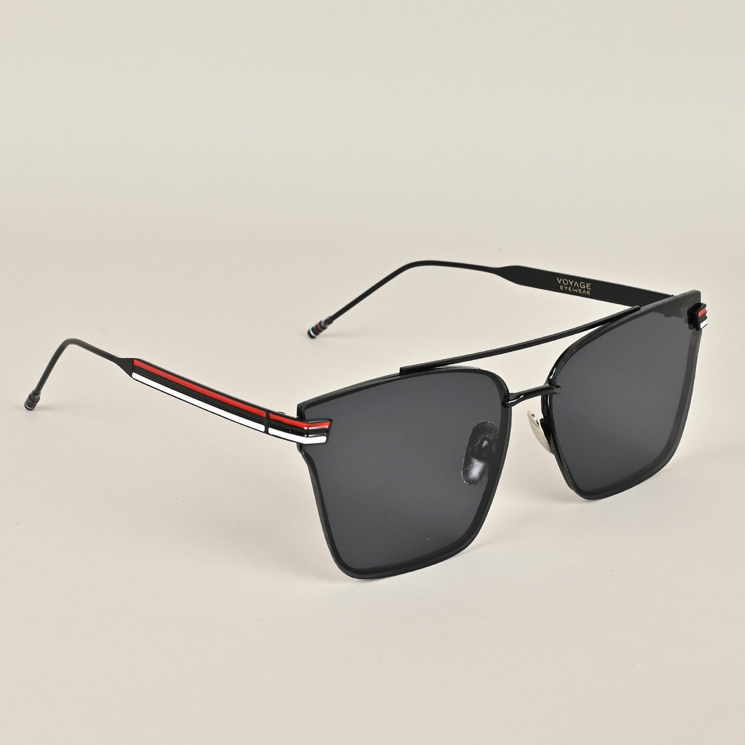Voyage Wayfarer Black Sunglasses - MG2830