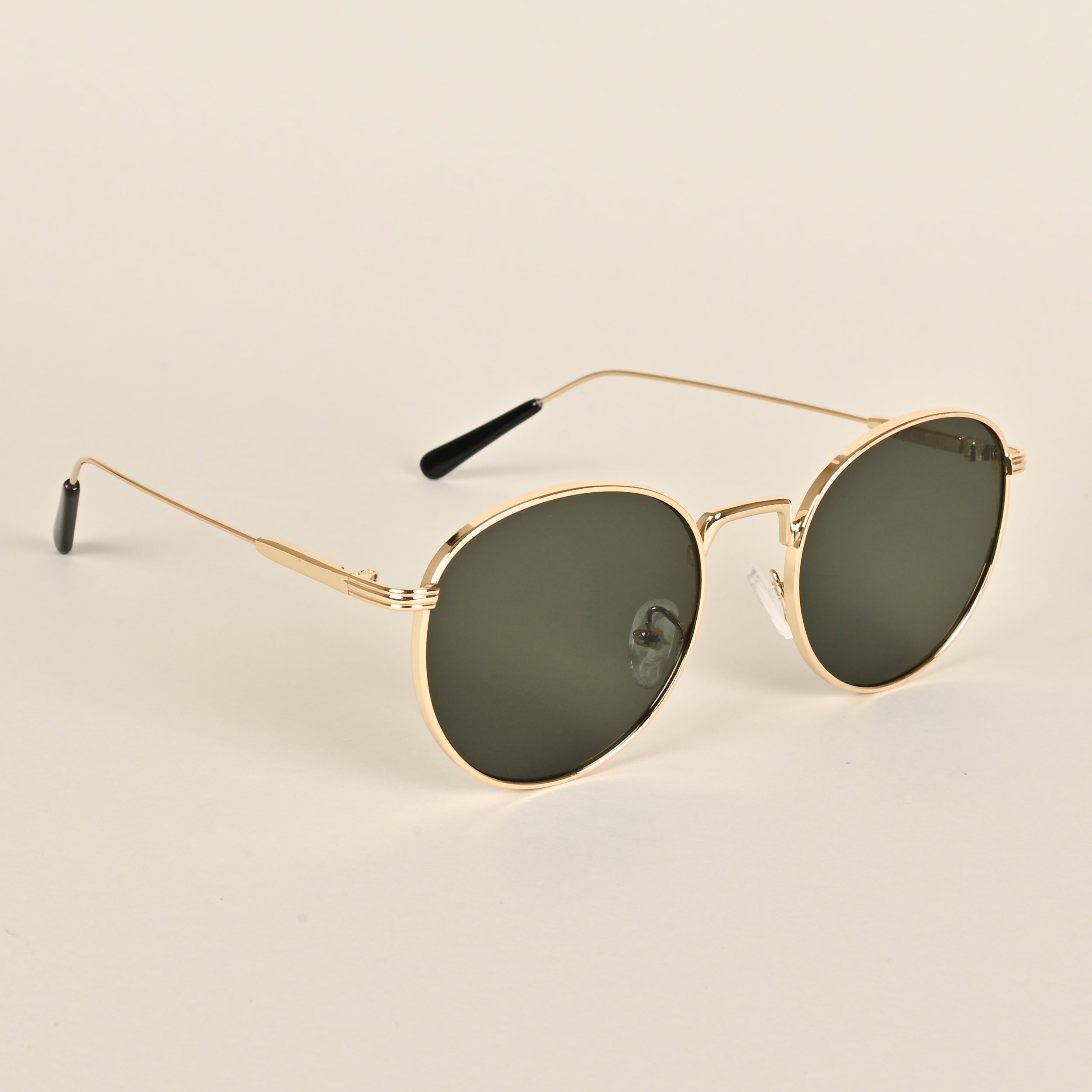 Sonic | Round Green Sunglasses MG3048
