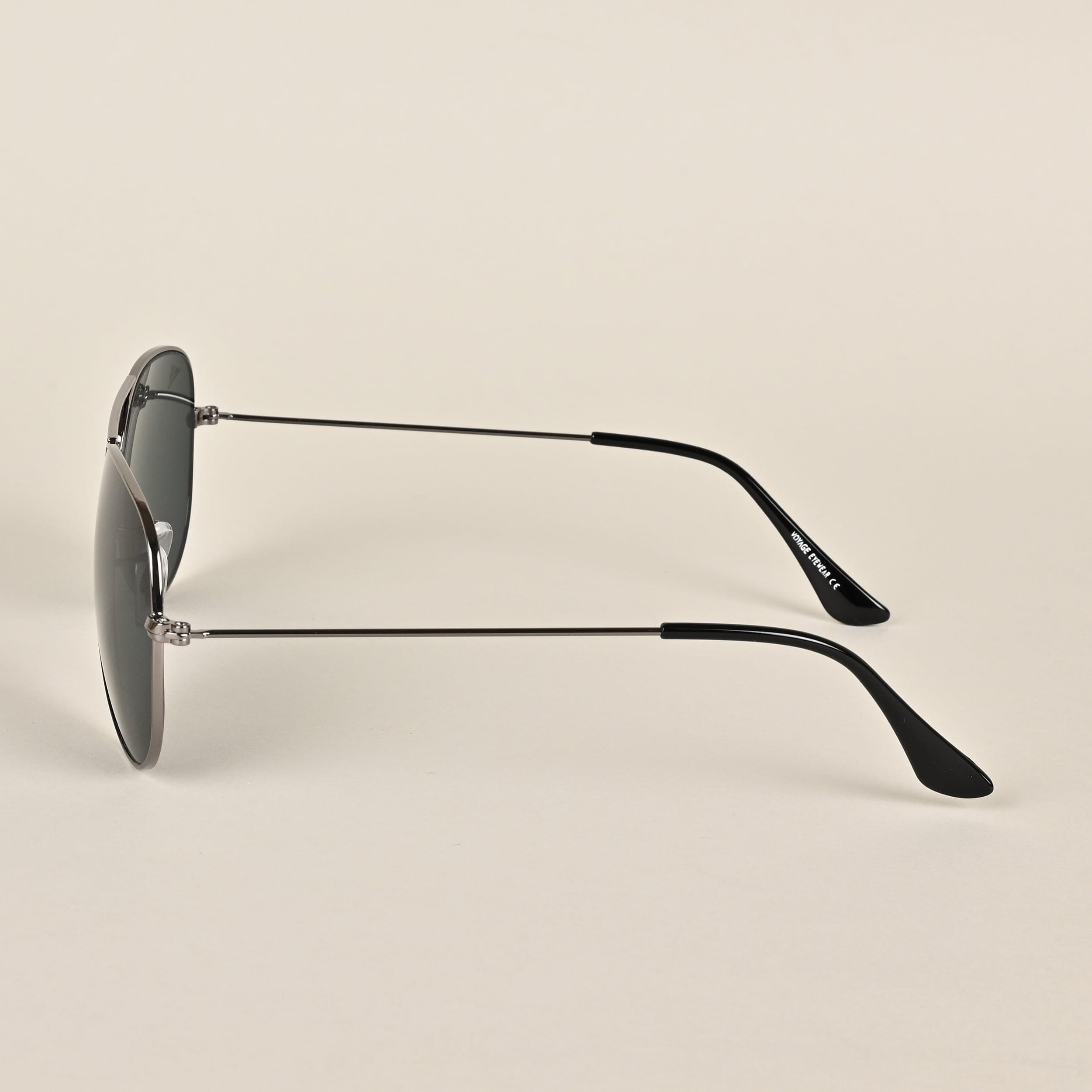 Voyage Black Aviator Sunglasses MG2371