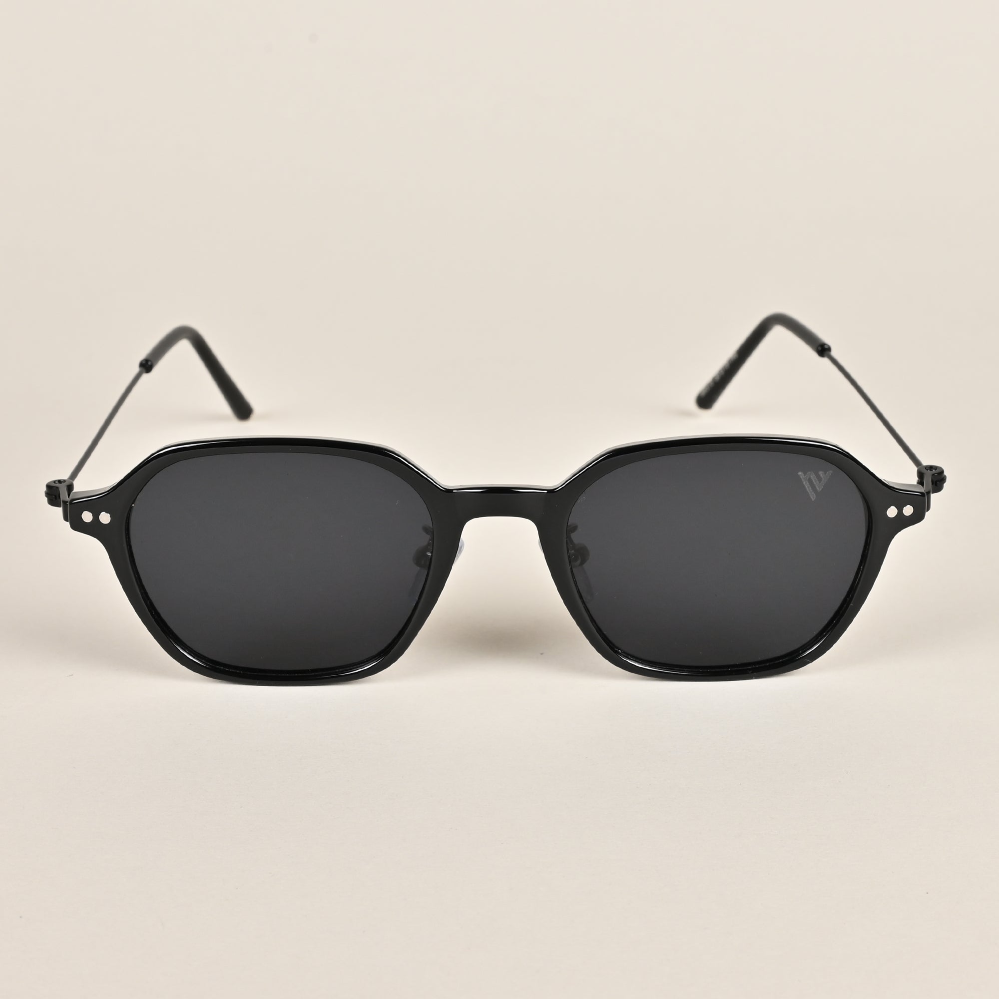 Voyage Black Oval Sunglasses - MG3888