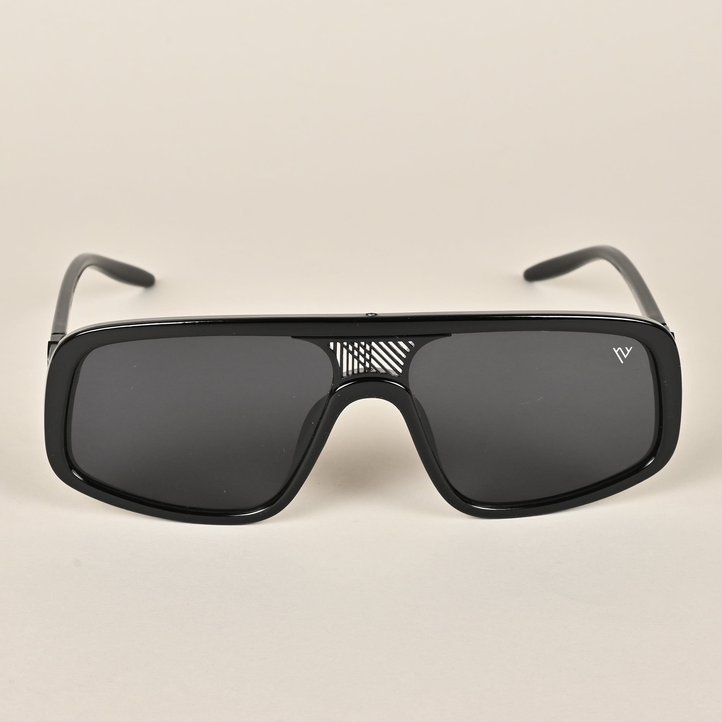 Voyage Black Wayfarer Sunglasses for Men & Women (2846MG4018)