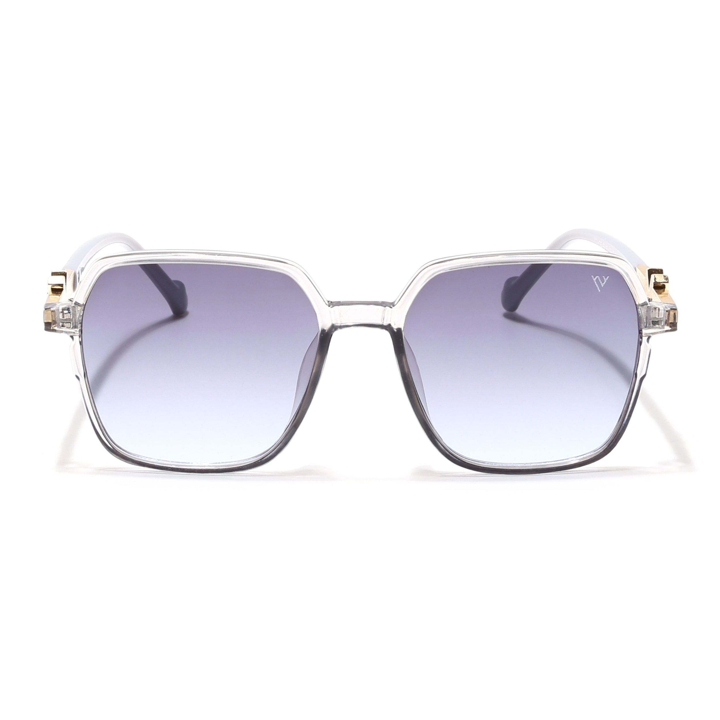 Grey & Blue Square Sunglasses - MG4232