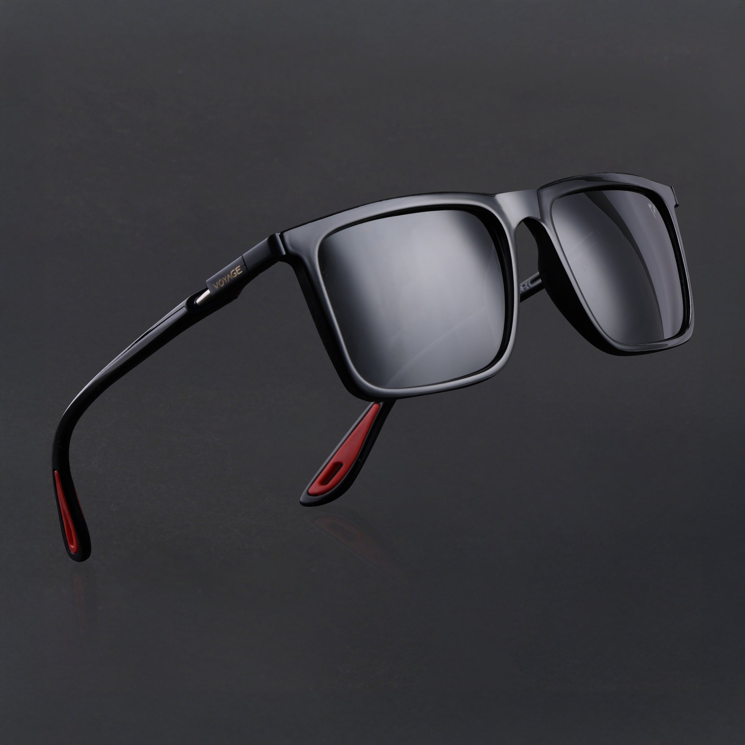 Beast 2.0 | Shine Black Polarized Square Sunglasses | PMG6646