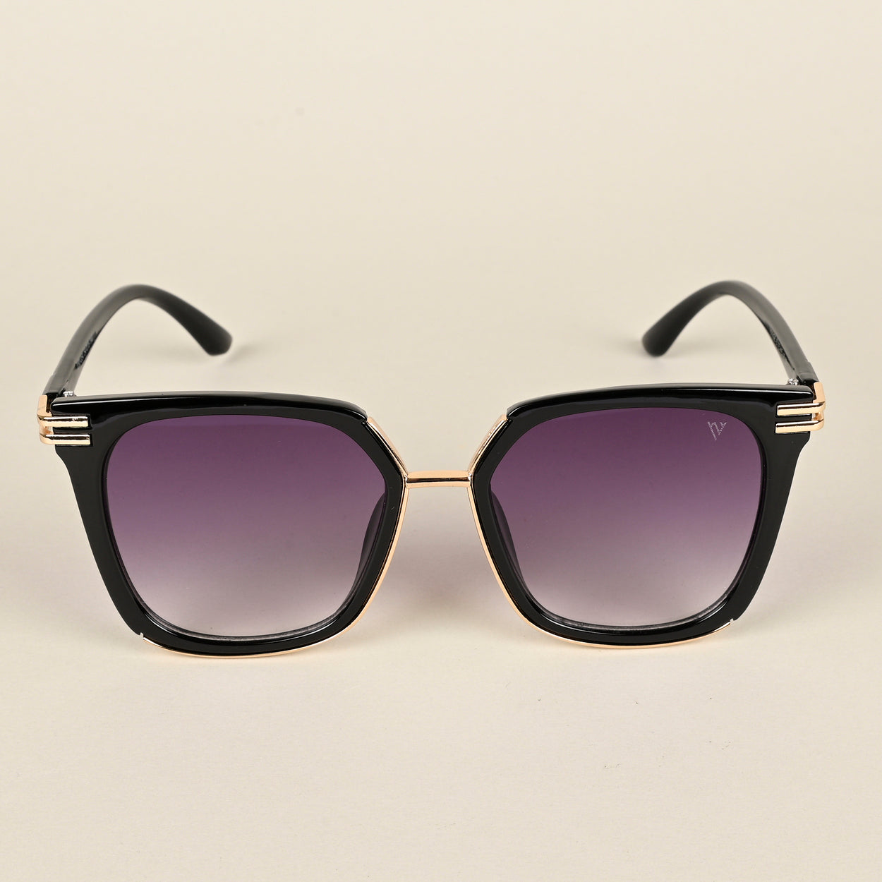 Voyage Purple & Clear Square Sunglasses for Women (L80054MG4236)