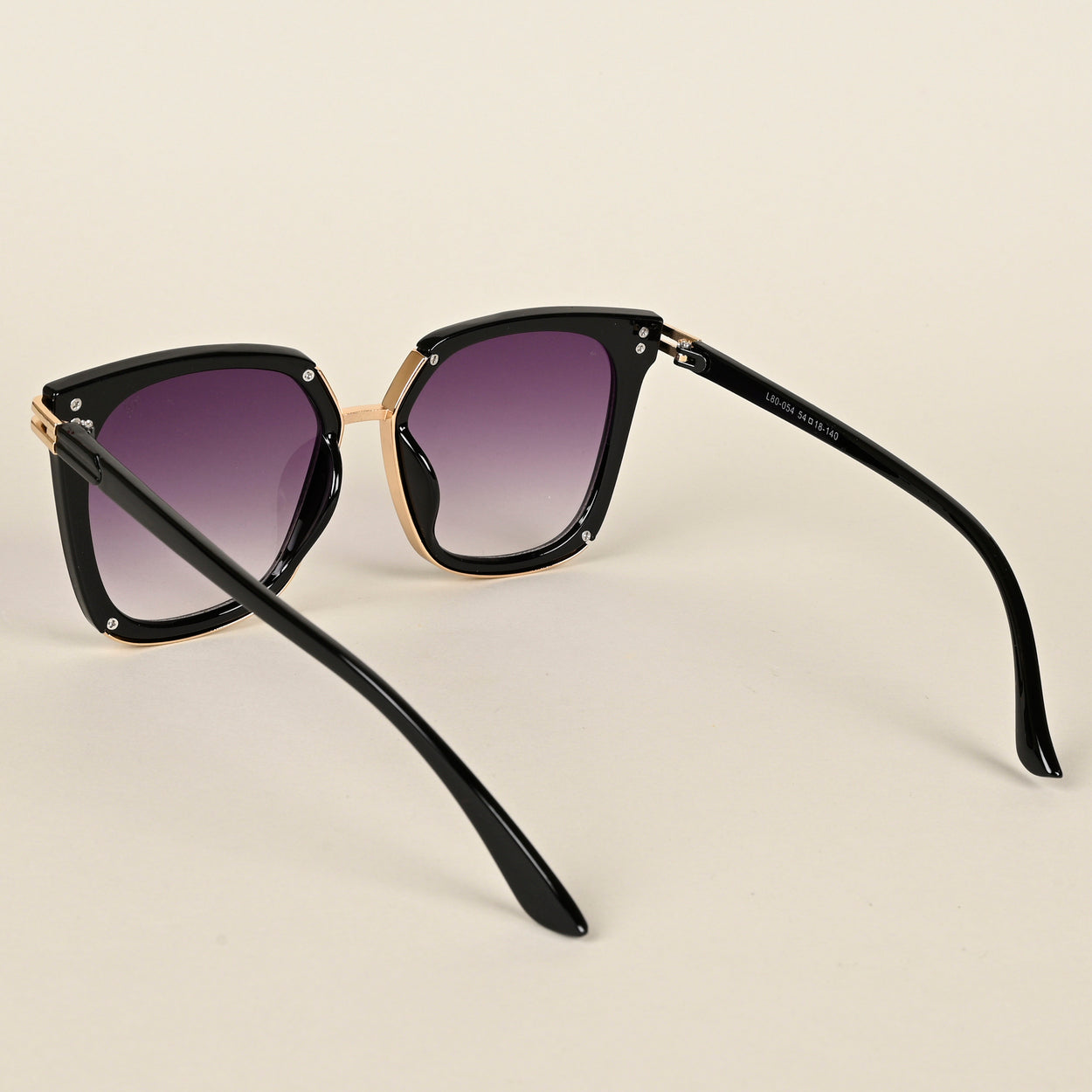 Voyage Purple & Clear Square Sunglasses for Women (L80054MG4236)