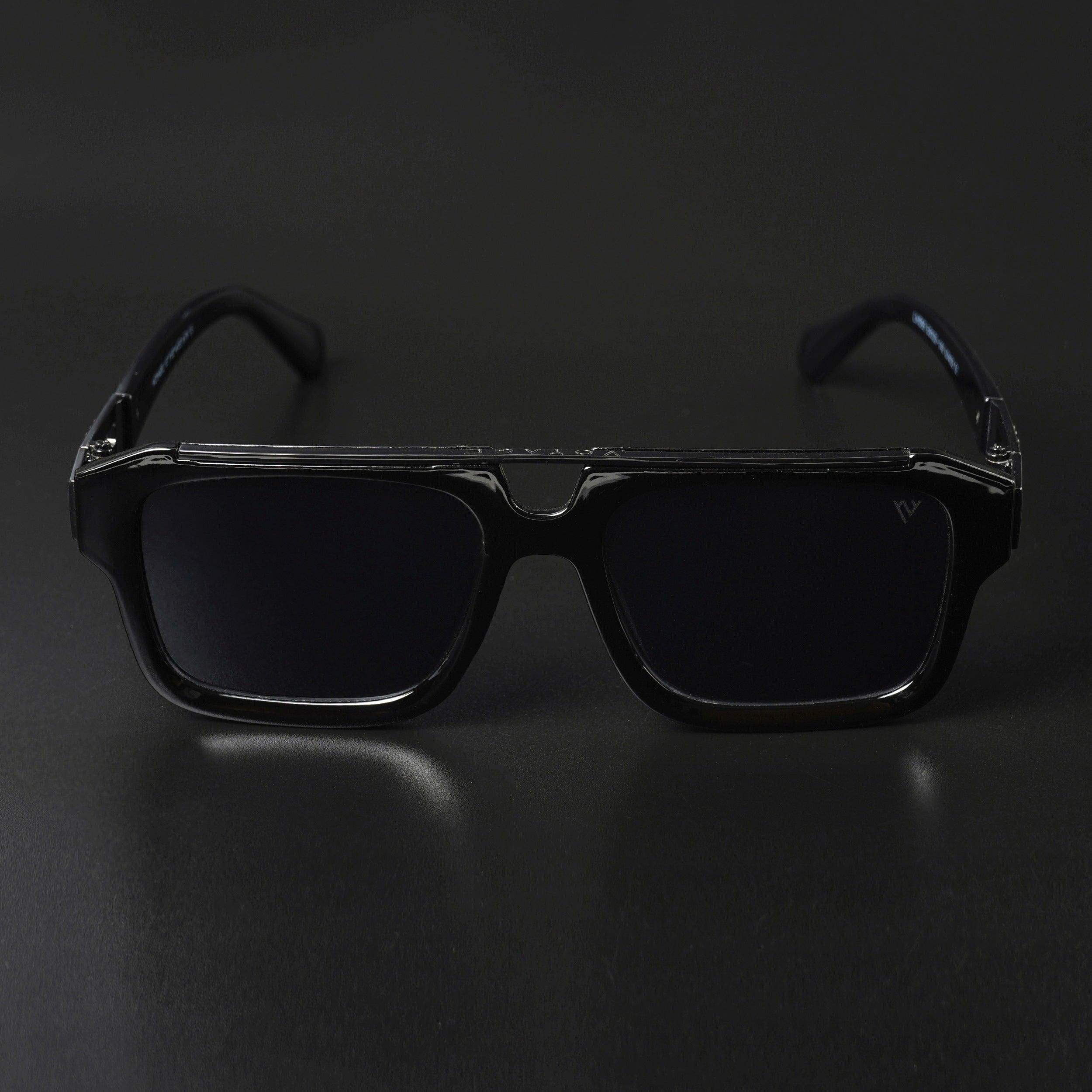 Voyage Exclusive Wayfarer Polarized Sunglasses for Men & Women (Black Lens | Black Frame - MG5385)
