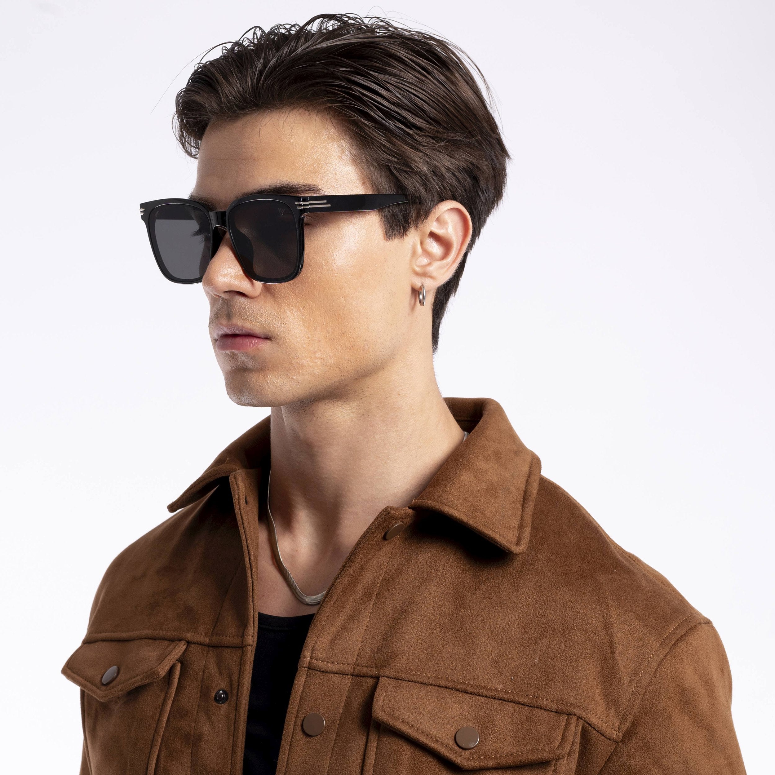 Verve | Z Black Wayfarer Rimmed Sunglasses MG3632