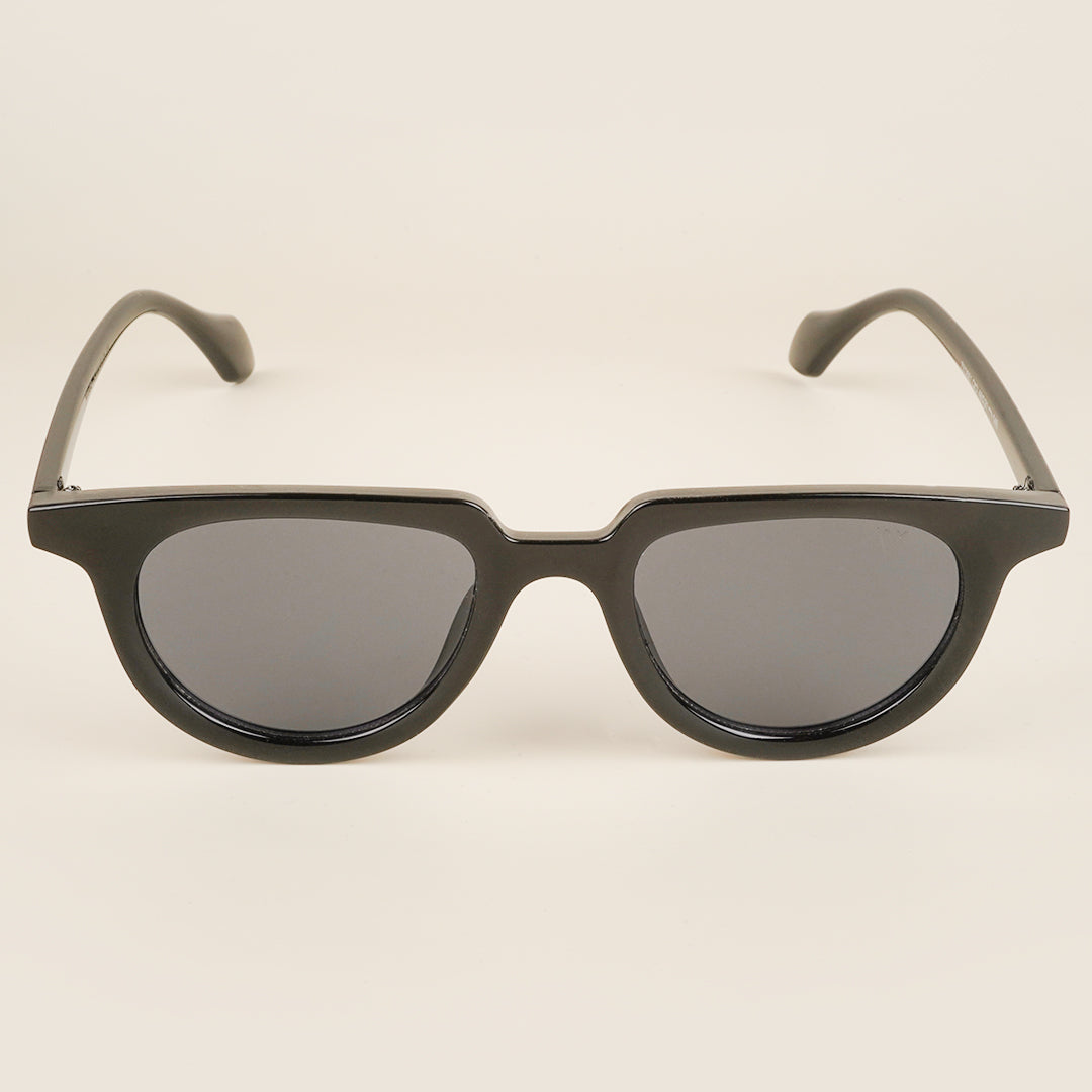 Voyage Grey Oval Sunglasses for Men & Women (3681MG4092)