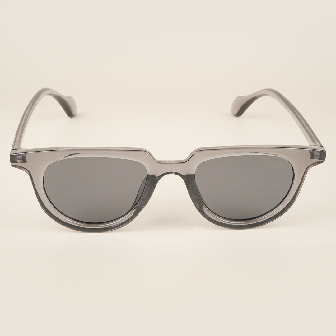 Voyage Grey Oval Sunglasses for Men & Women (3681MG4093)