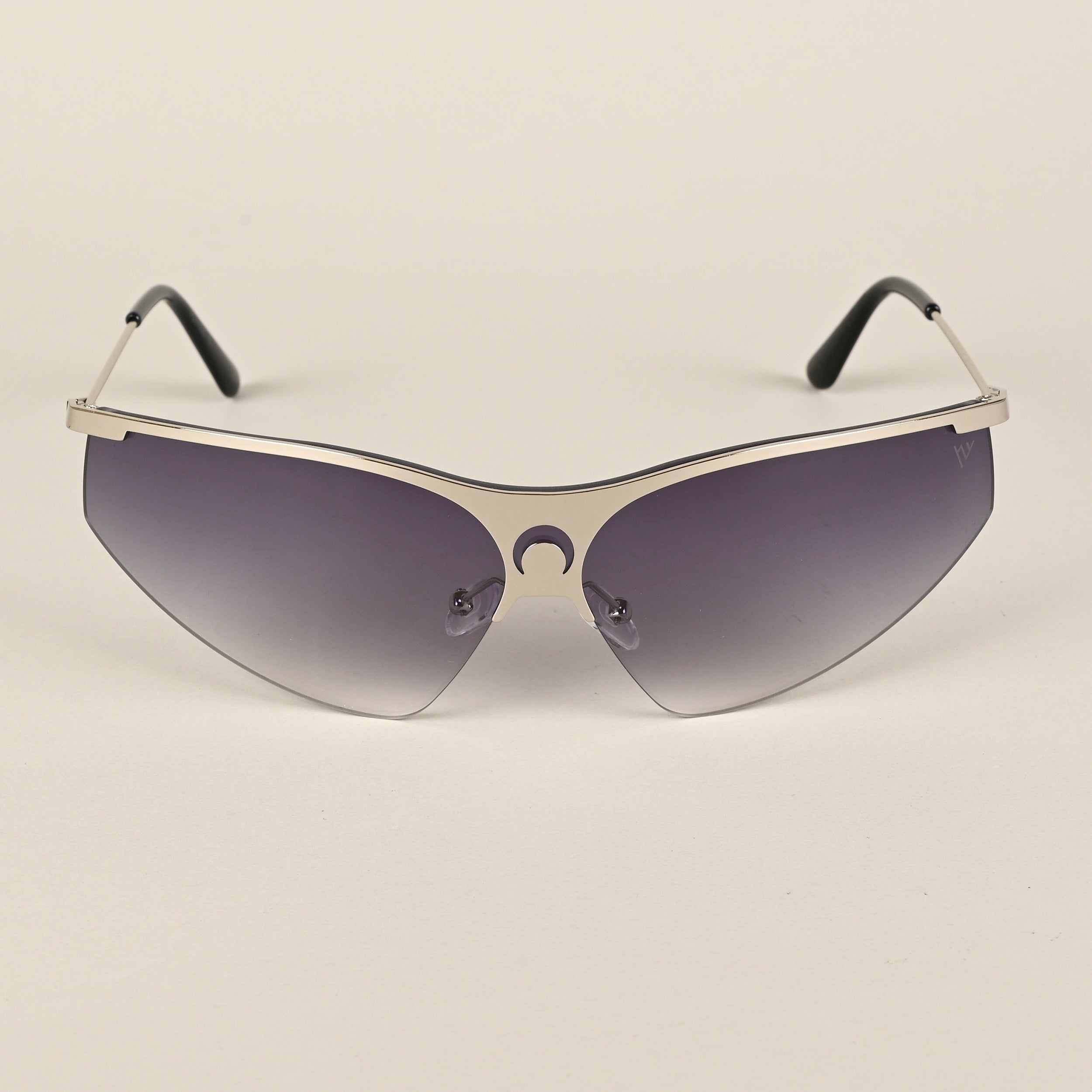 Voyage Grey & Clear Wrap-Around Sunglasses for Men & Women (3563MG4218)