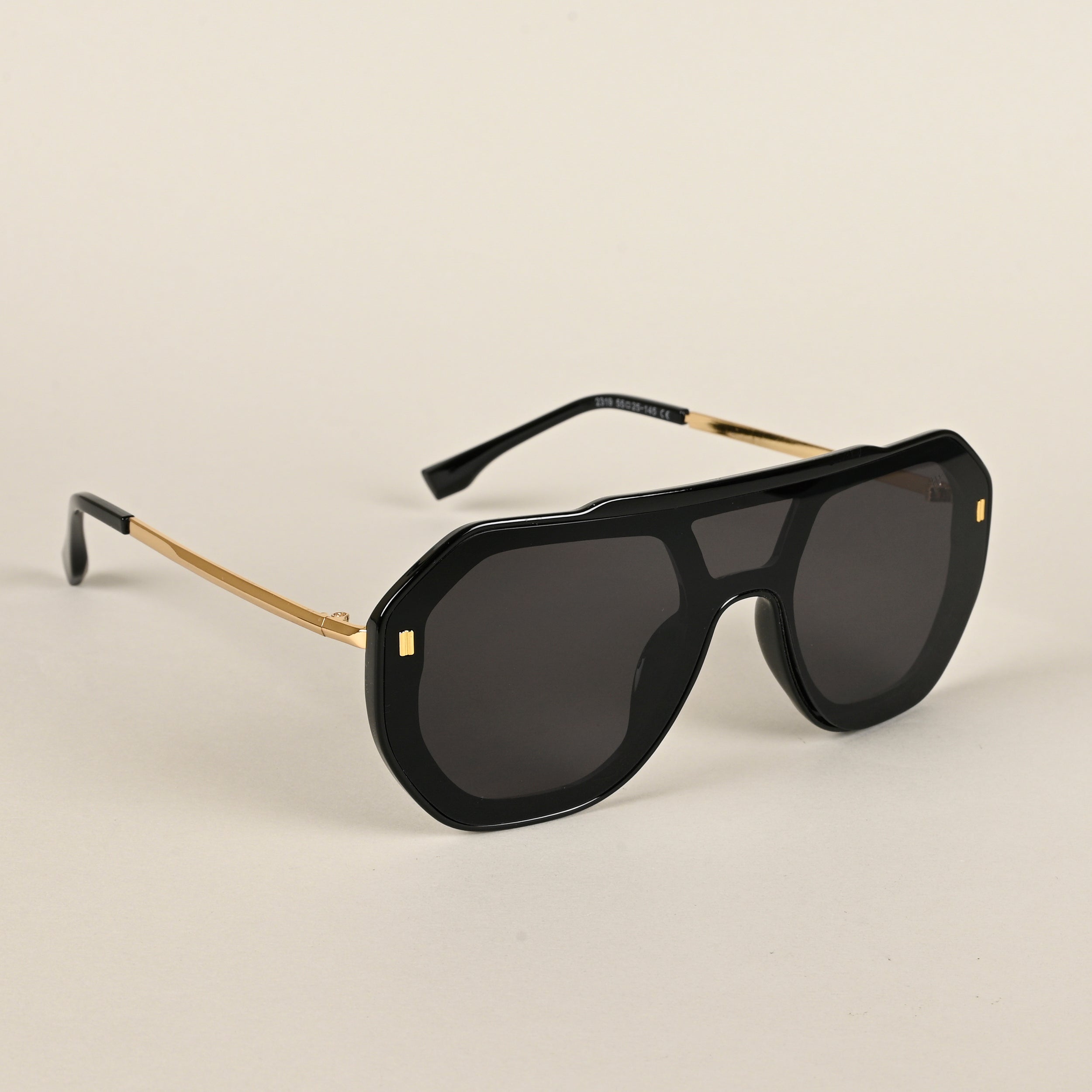 Voyage Black Wayfarer Sunglasses for Men & Women - MG4181