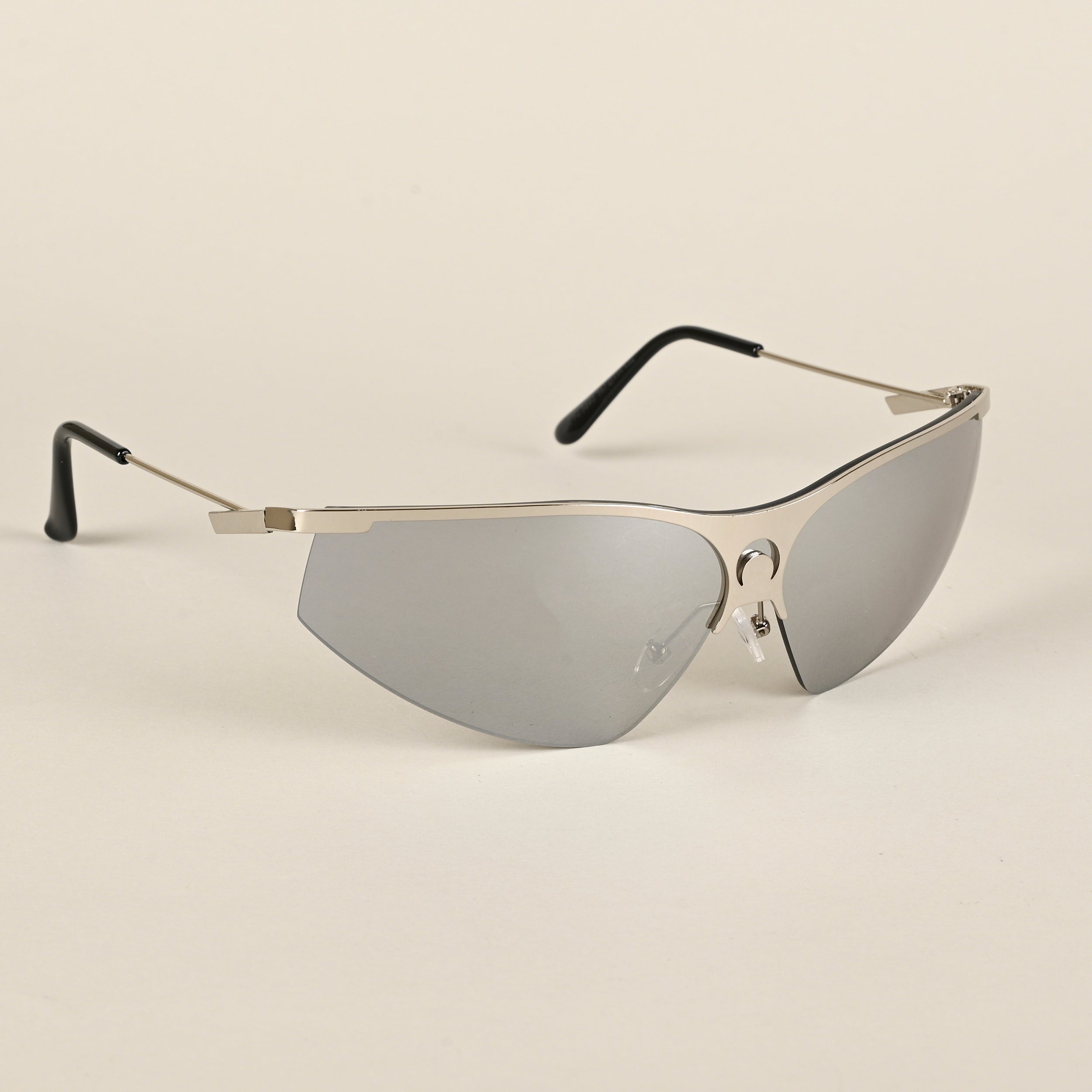 Voyage Grey Wrap-Around Sunglasses for Men & Women (3563MG4220)