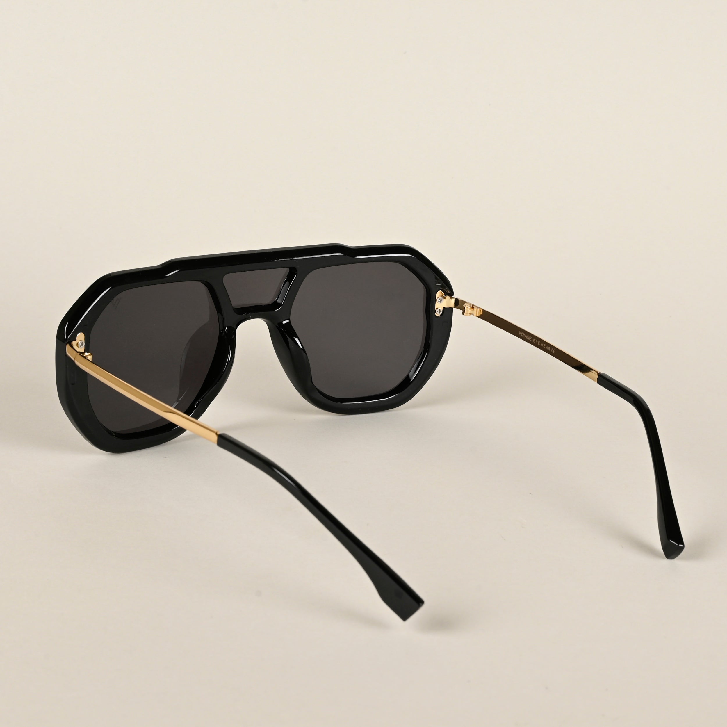 Voyage Black Wayfarer Sunglasses for Men & Women - MG4181