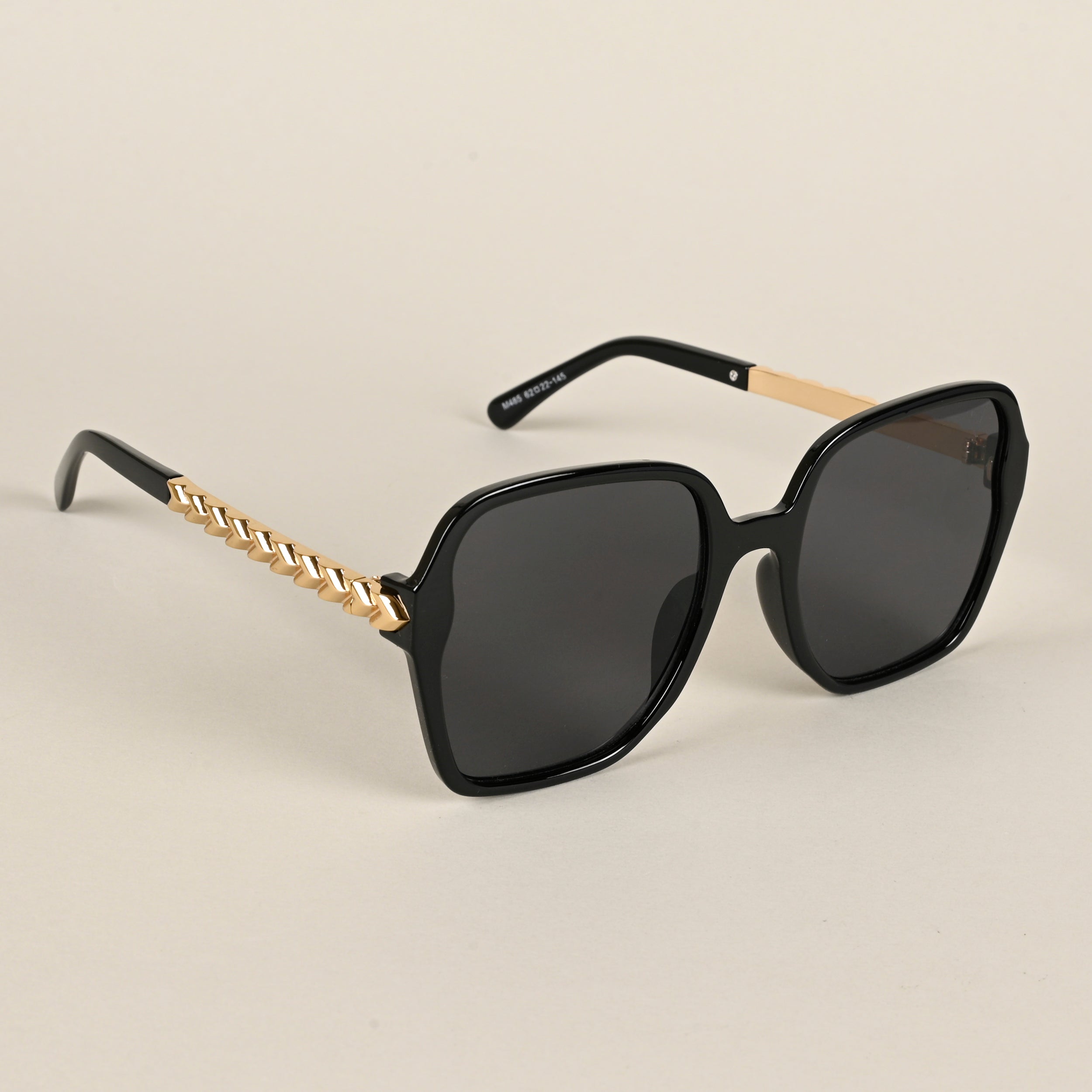 Voyage Black Square Sunglasses for Men & Women (485MG4194)