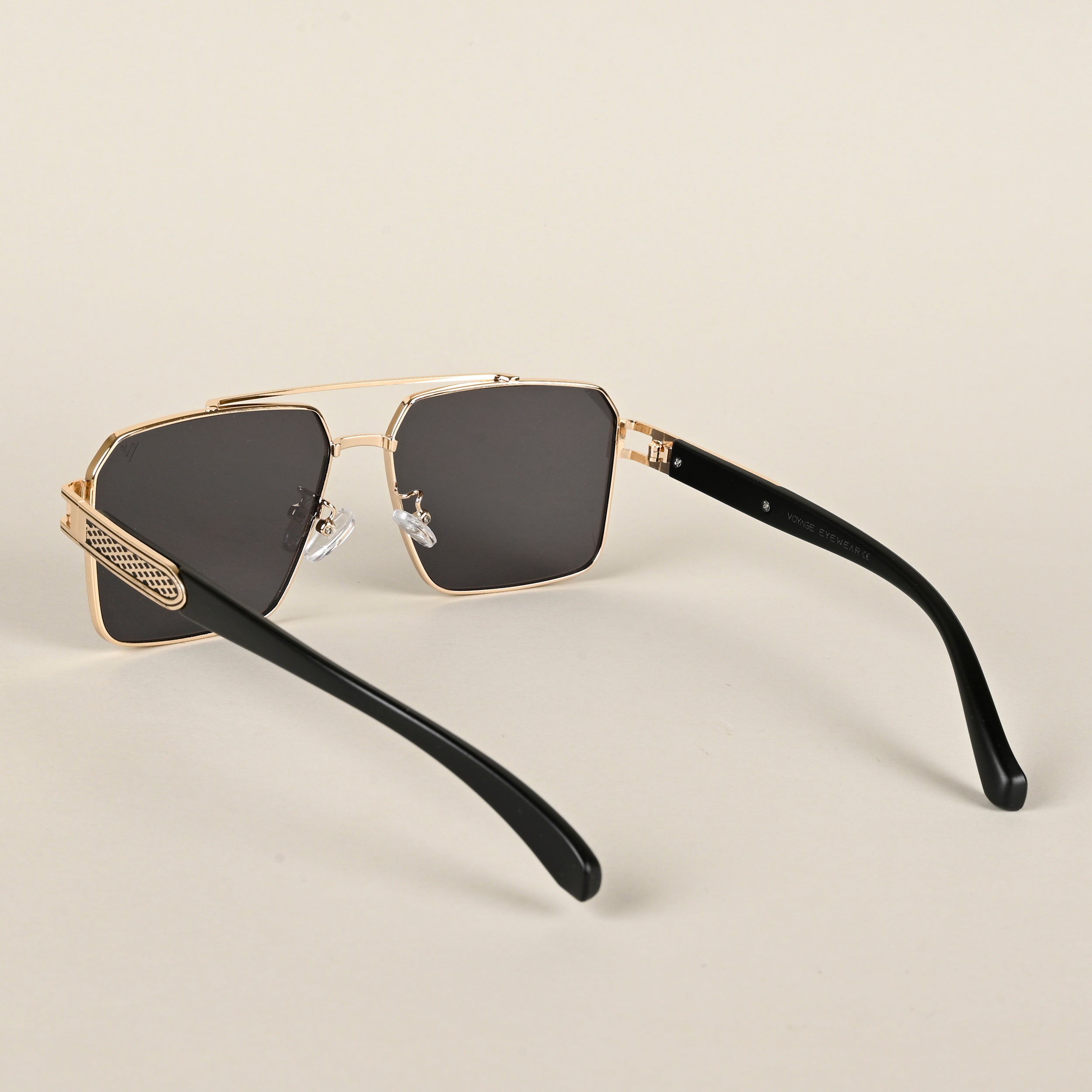 Voyage Black Wayfarer Sunglasses for Men & Women (58240MG4209)