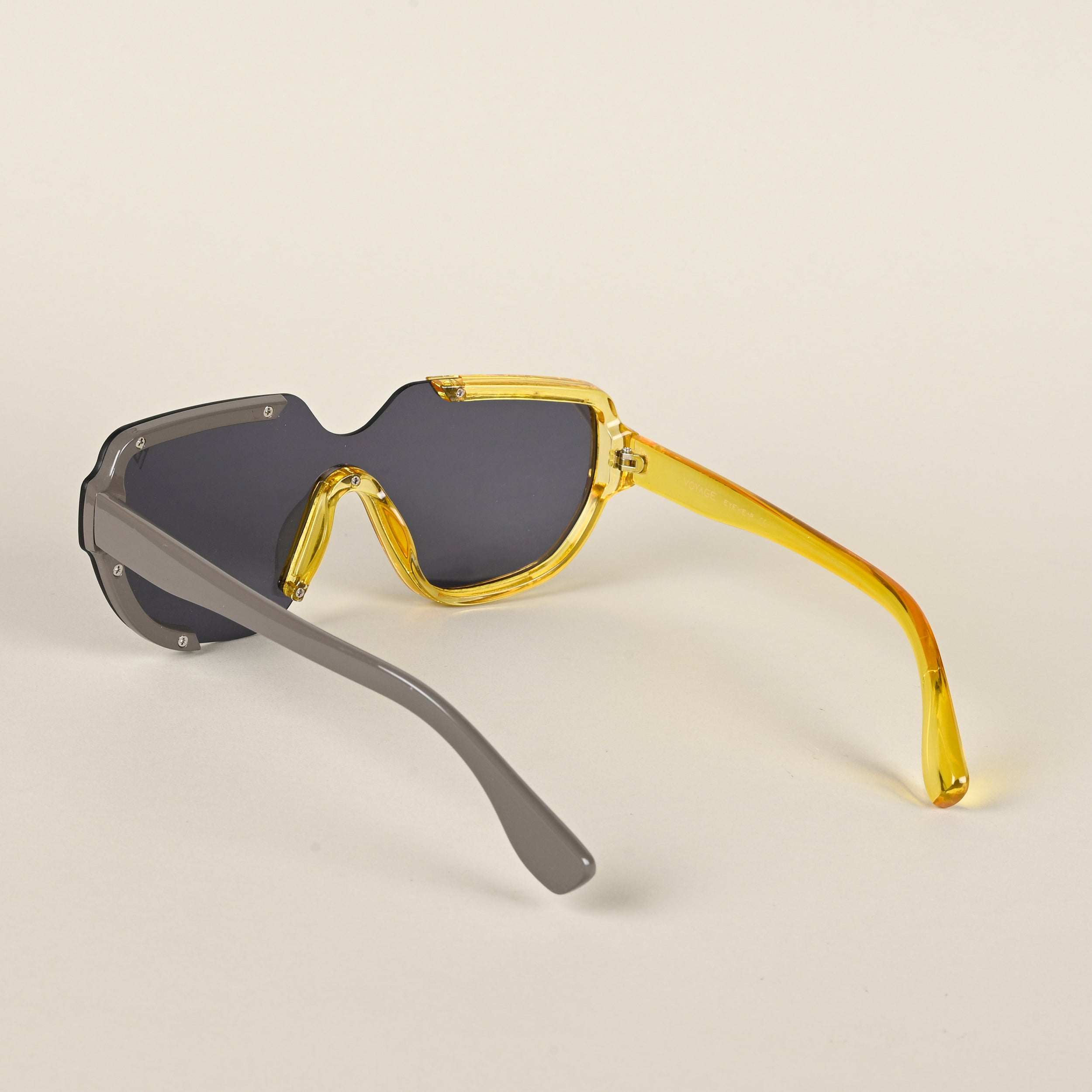 Voyage Black Wayfarer Sunglasses for Men & Women (8721MG4184)