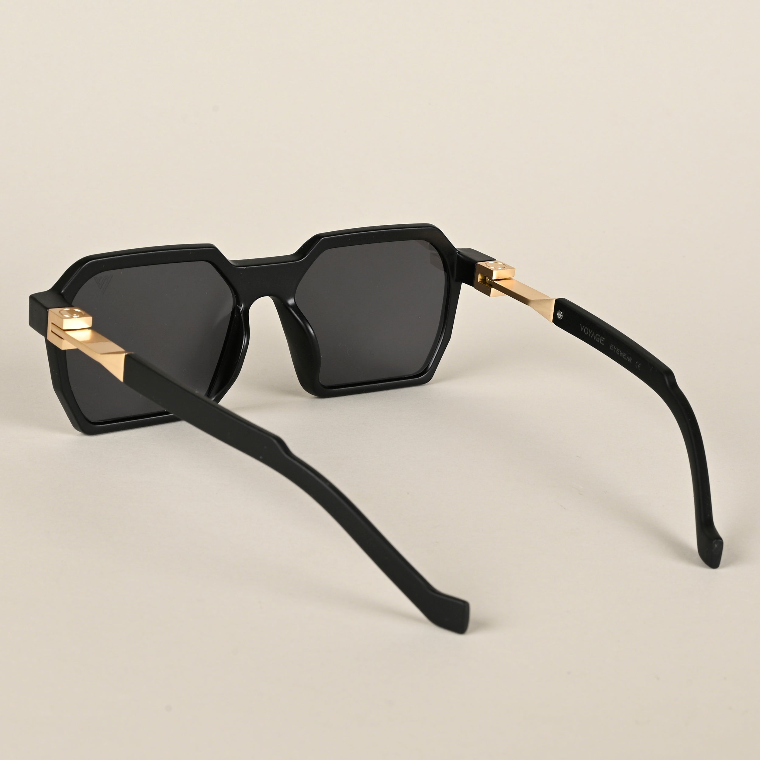 Voyage Black Wayfarer Sunglasses for Men & Women (8779MG4193)