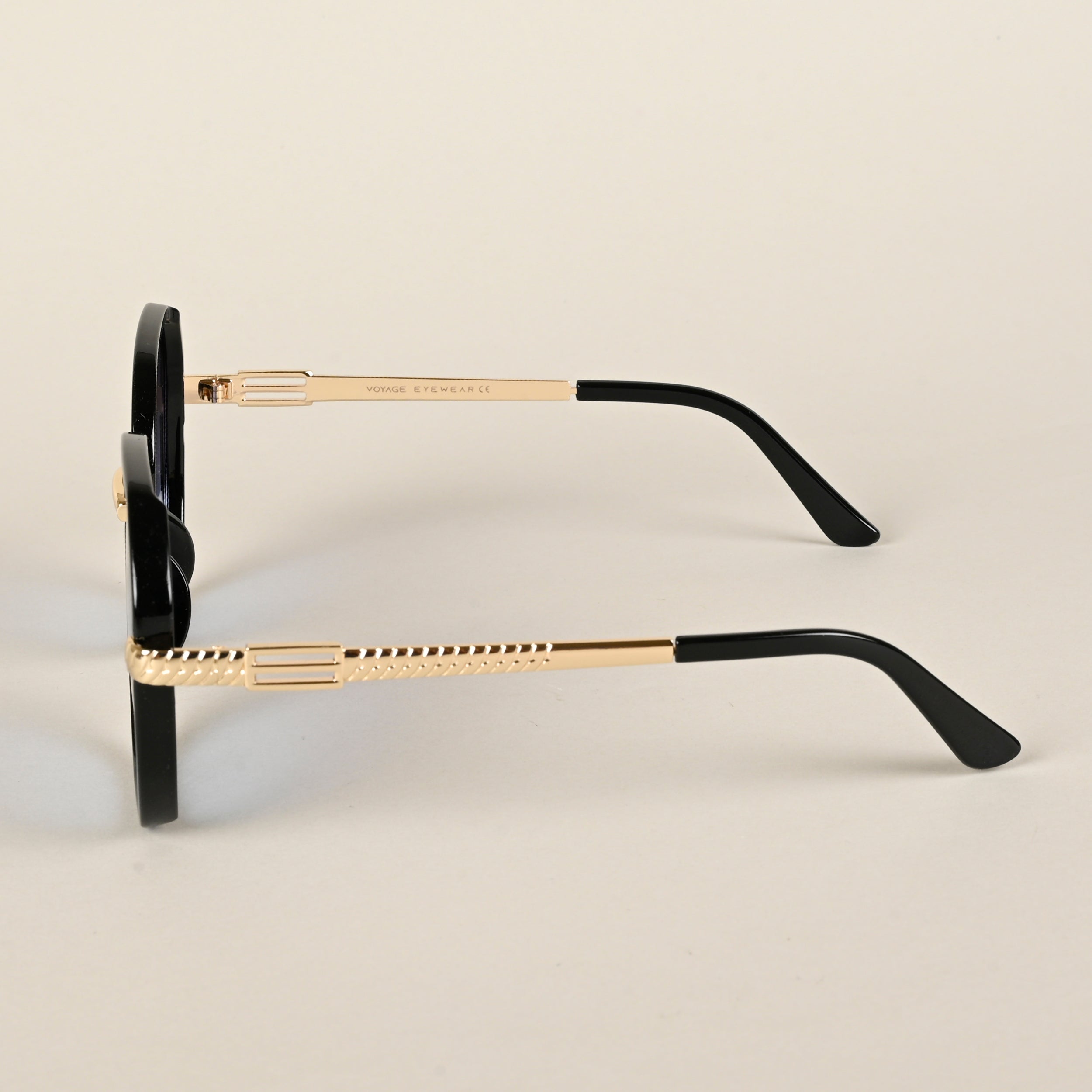 Voyage Voilet & Blue Geometric Sunglasses for Men & Women (473MG4199)
