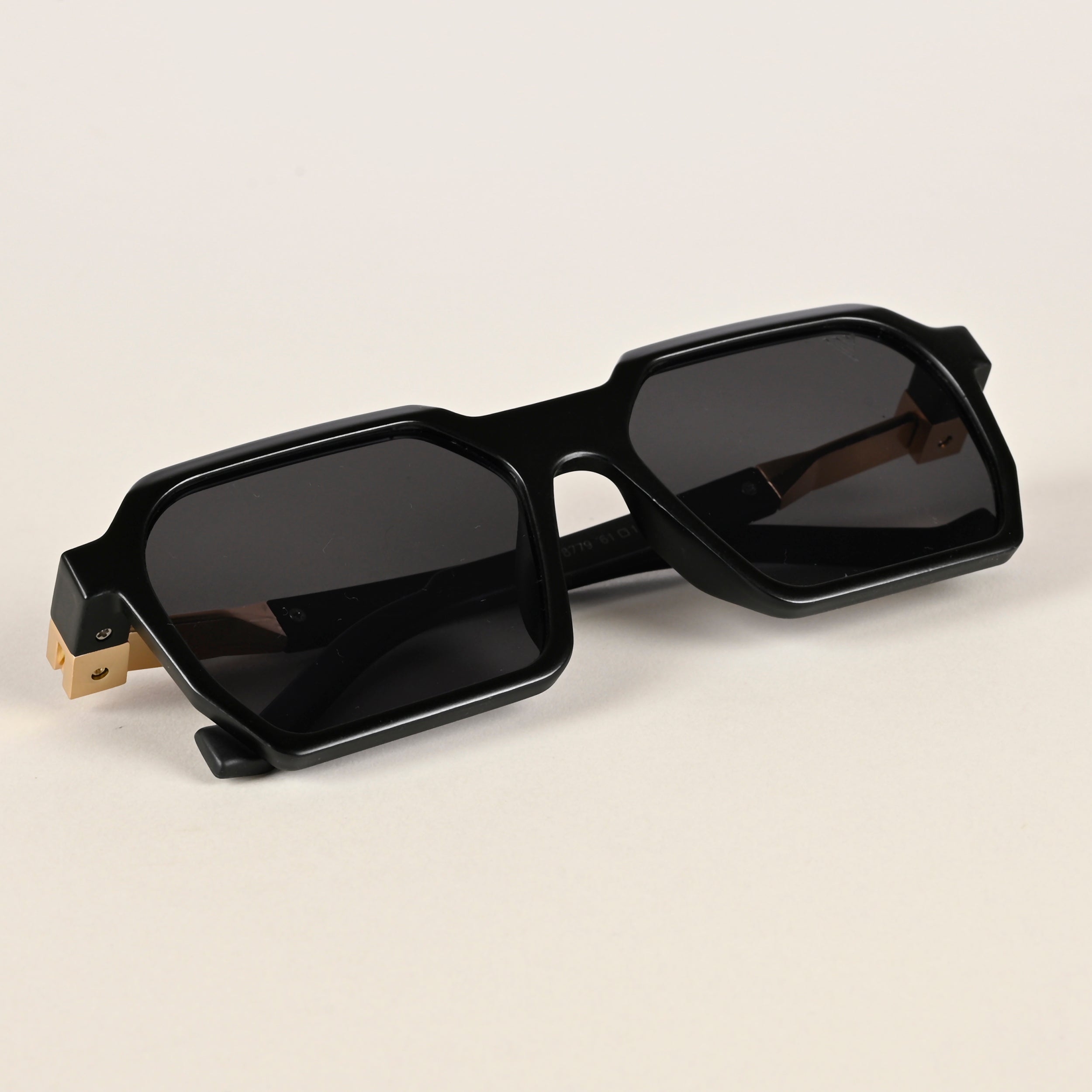 Voyage Black Wayfarer Sunglasses for Men & Women (8779MG4193)