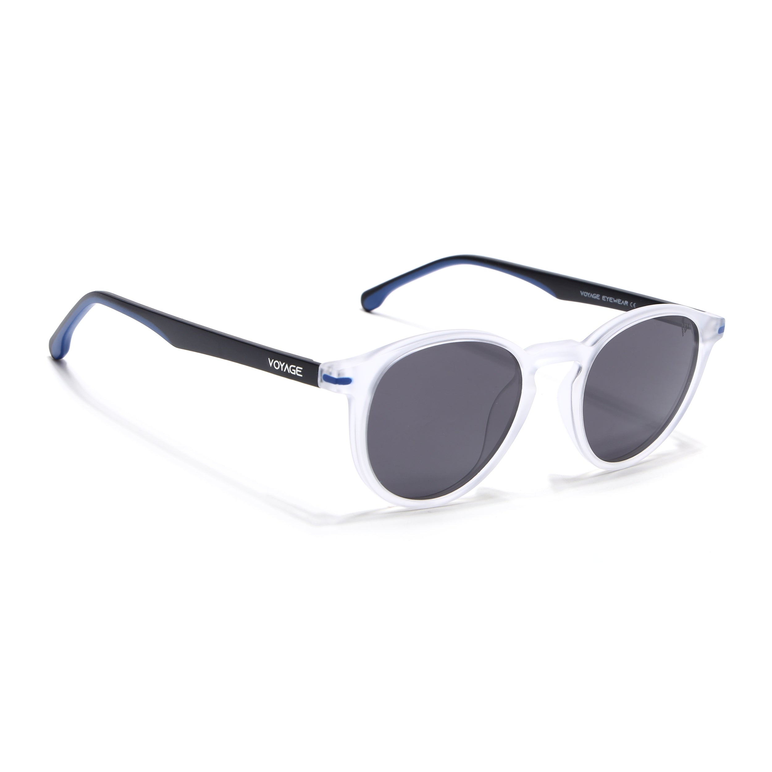 Matira | Transparent Round Polarized Sunglasses | PMG7412