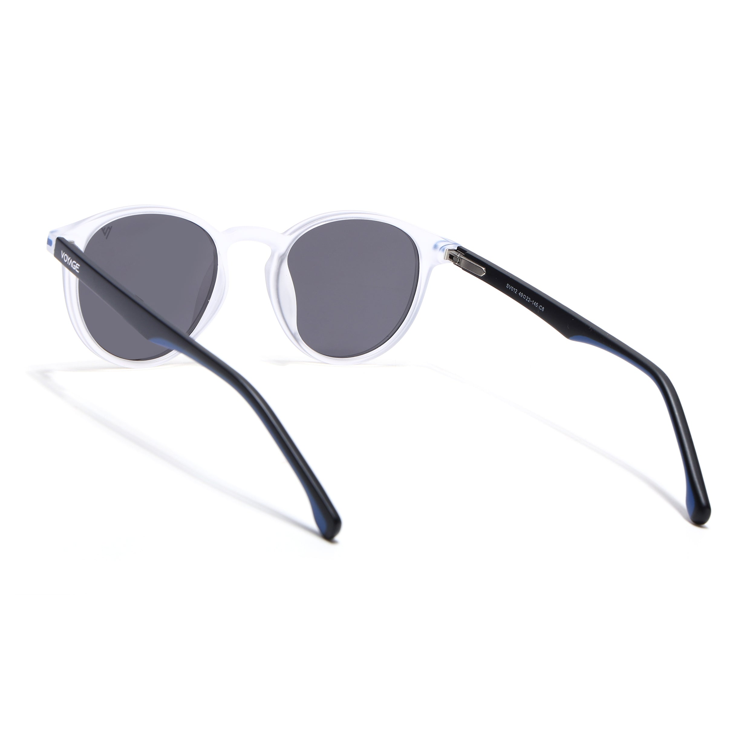 Matira | Transparent Round Polarized Sunglasses | PMG7412