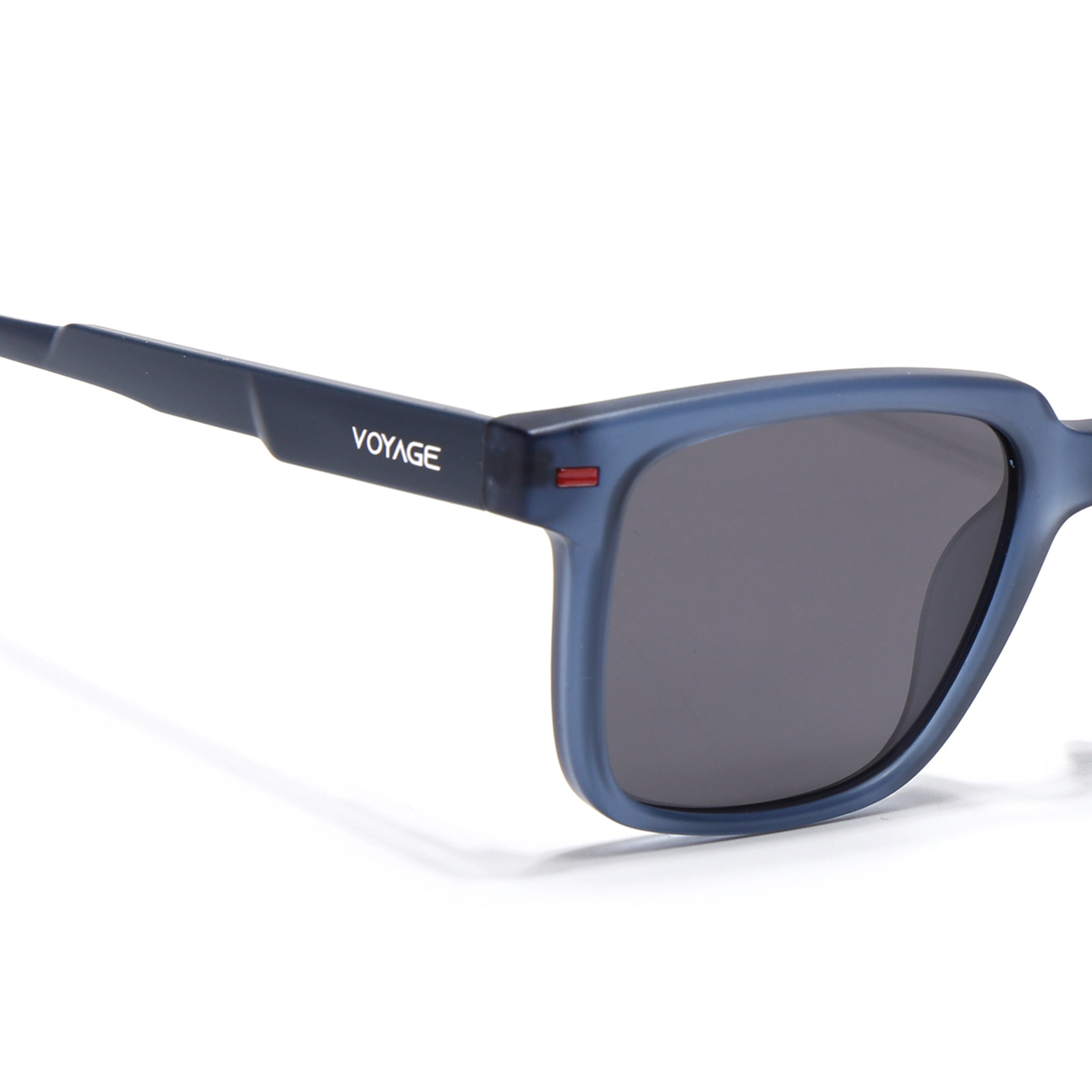 Matira | Blue Square Polarized Sunglasses | PMG7417