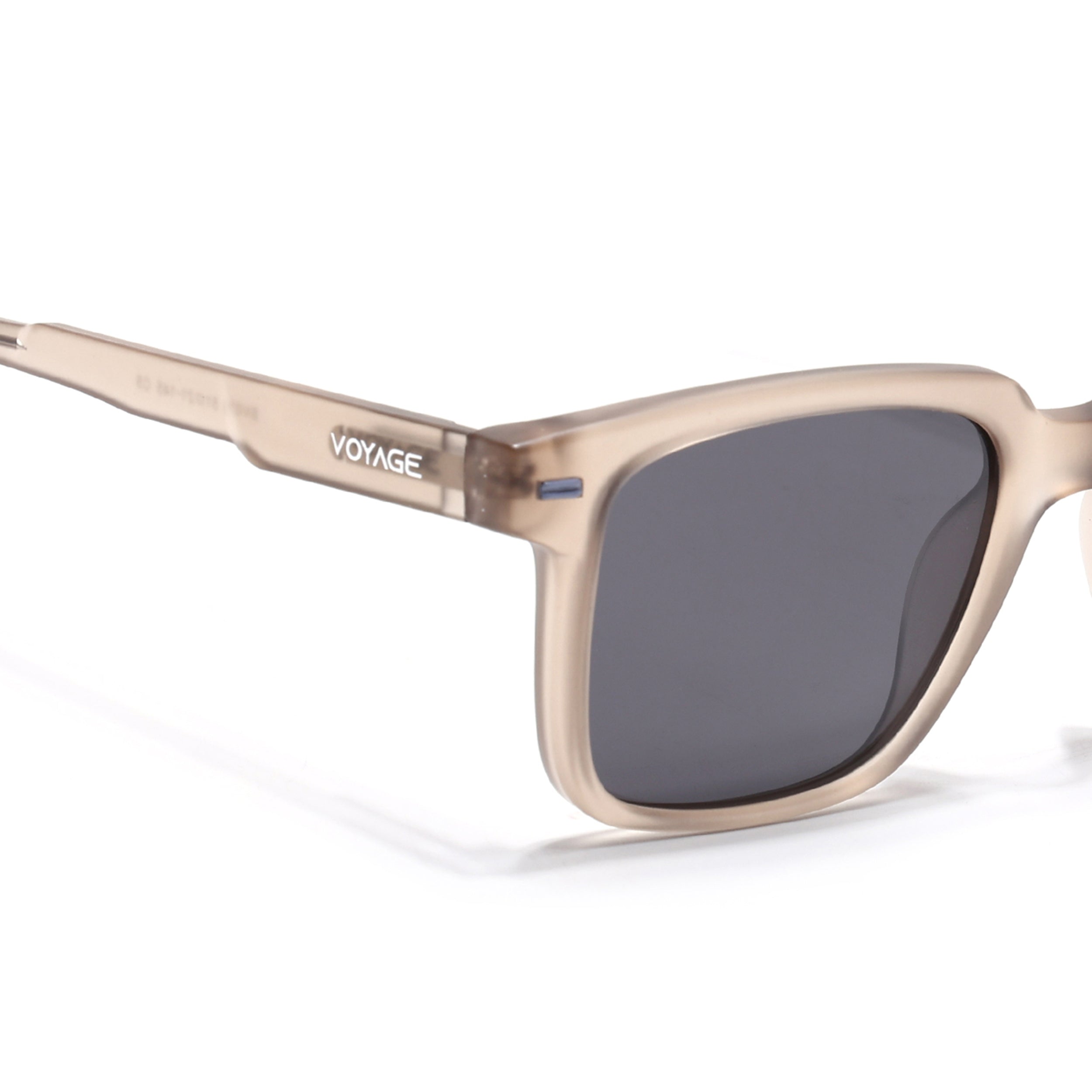 Matira | Brown Square Polarized Sunglasses | PMG7418