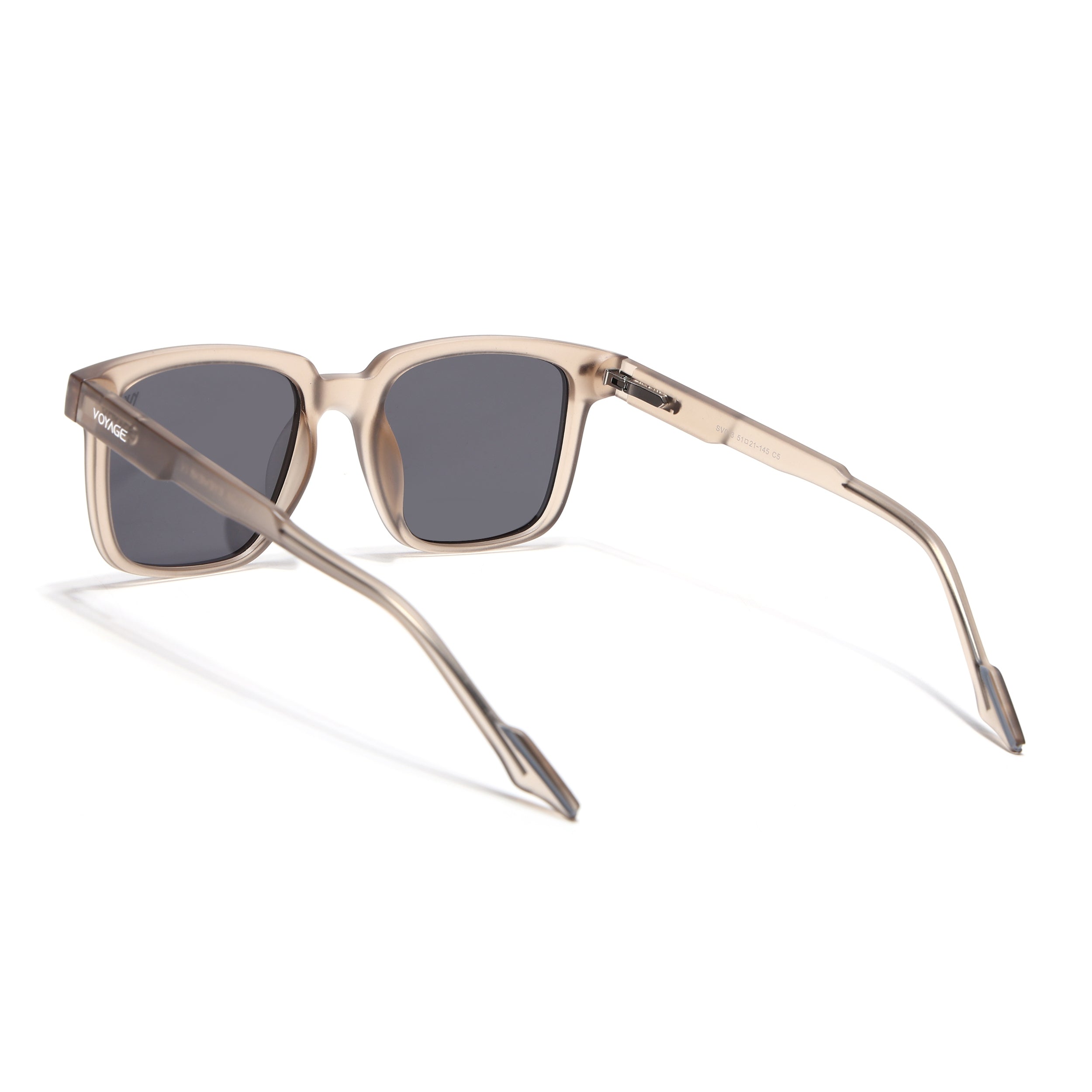 Matira | Brown Square Polarized Sunglasses | PMG7418