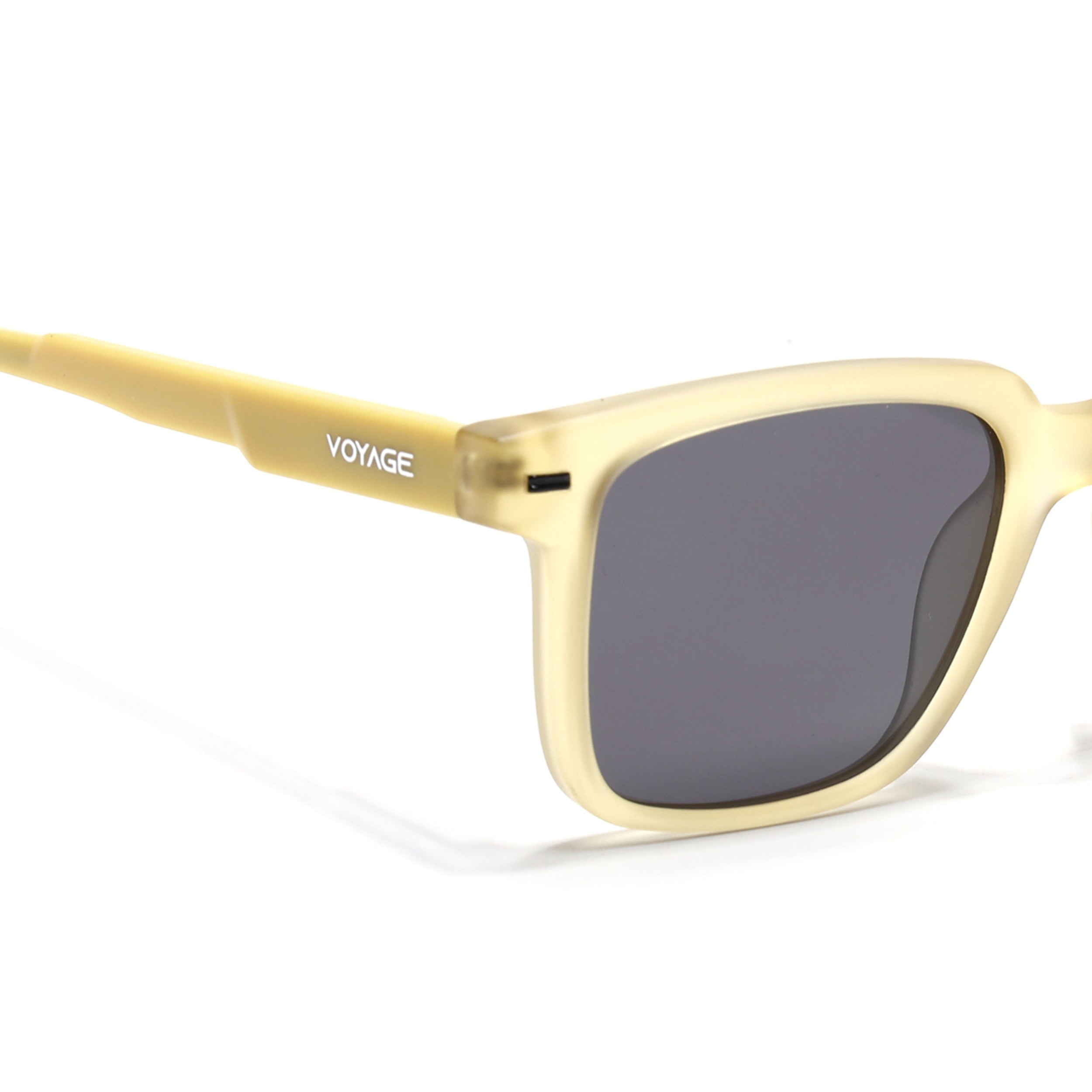 Matira | Yellow Square Polarized Sunglasses | PMG7419
