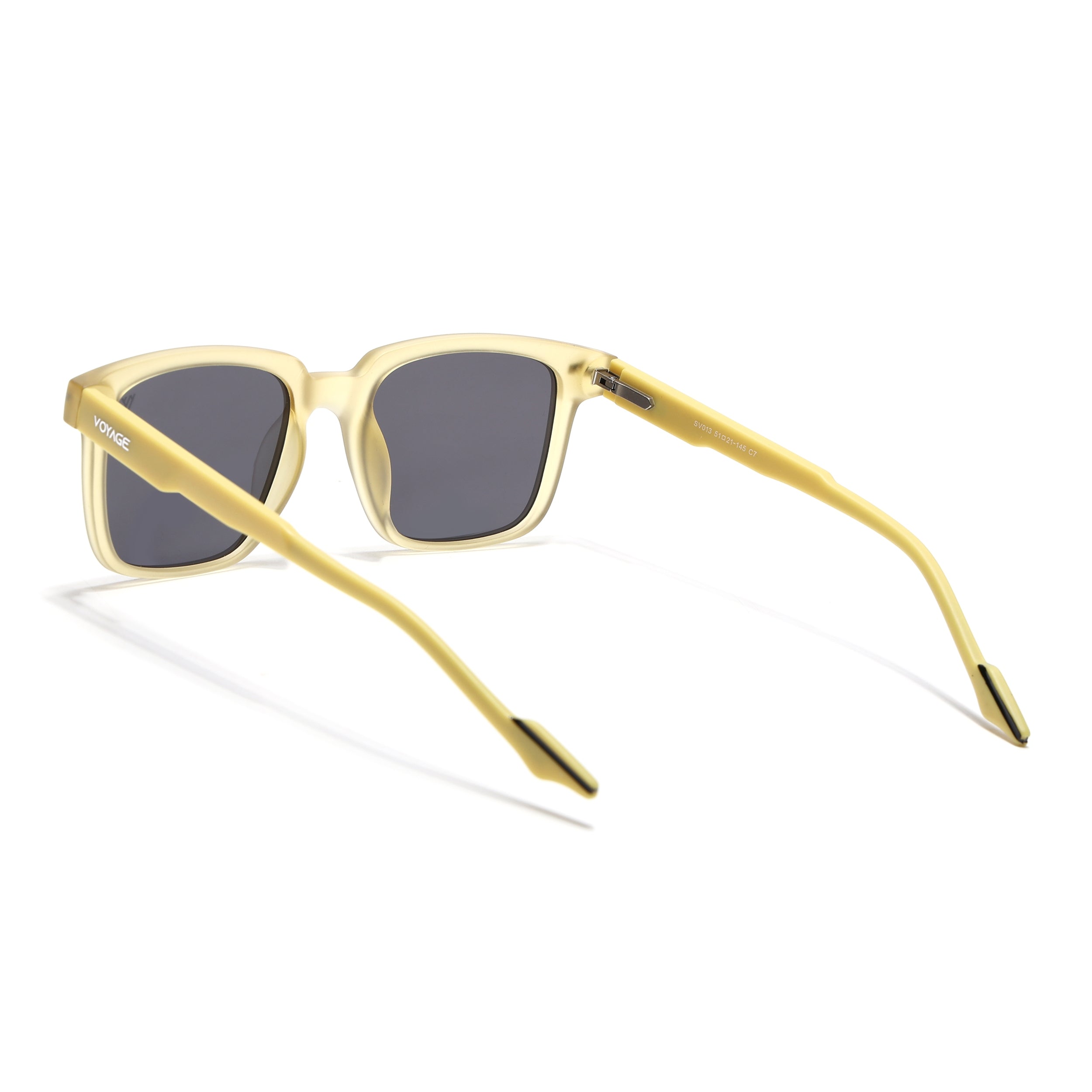 Matira | Yellow Square Polarized Sunglasses | PMG7419