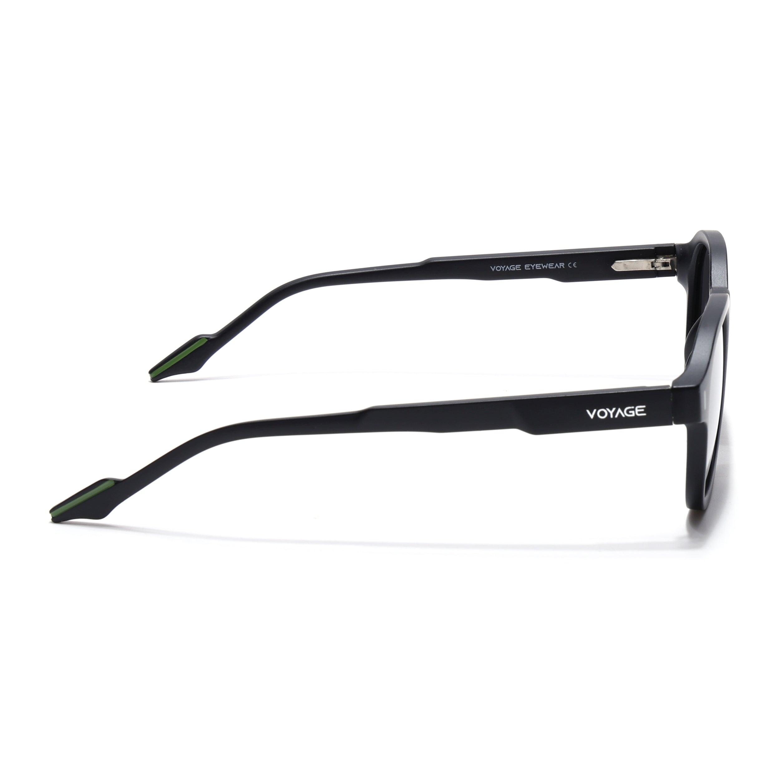 Matira | Black & Green Wayfarer Polarized Sunglasses | PMG7422