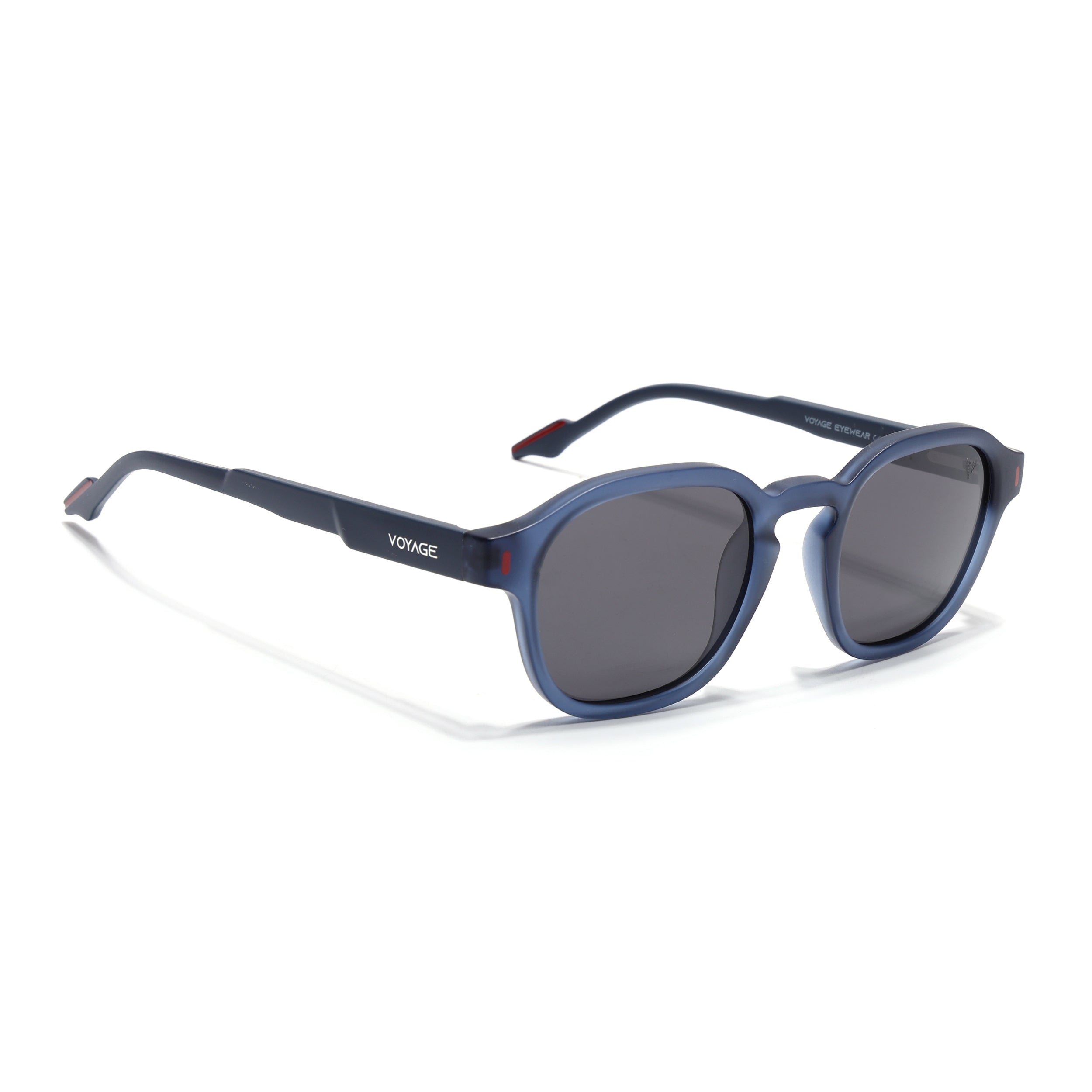 Matira | Blue Wayfarer Polarized Sunglasses | PMG7425
