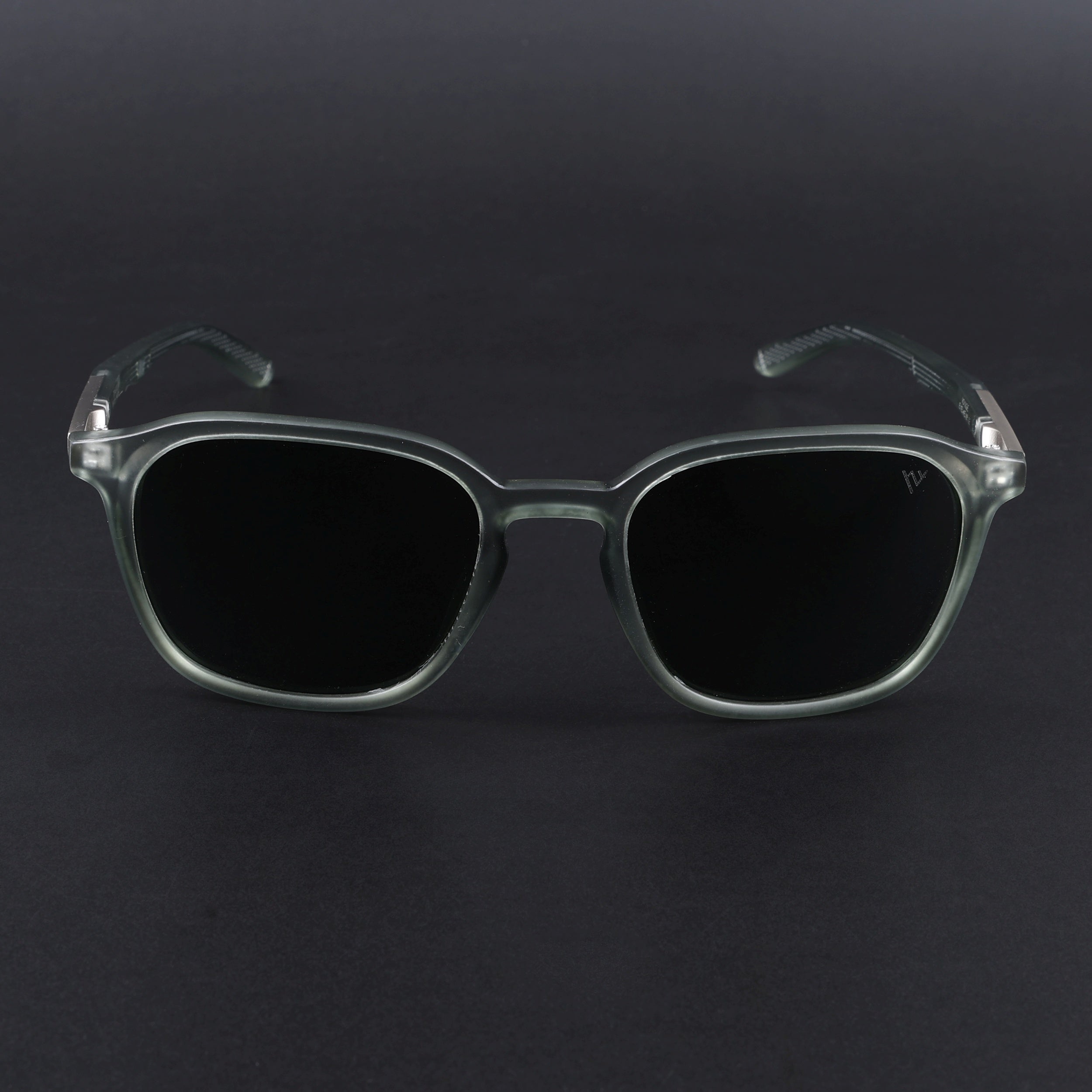 Square Polarized Sunglasses | Olive Lens | Olive Frame - PMG6796