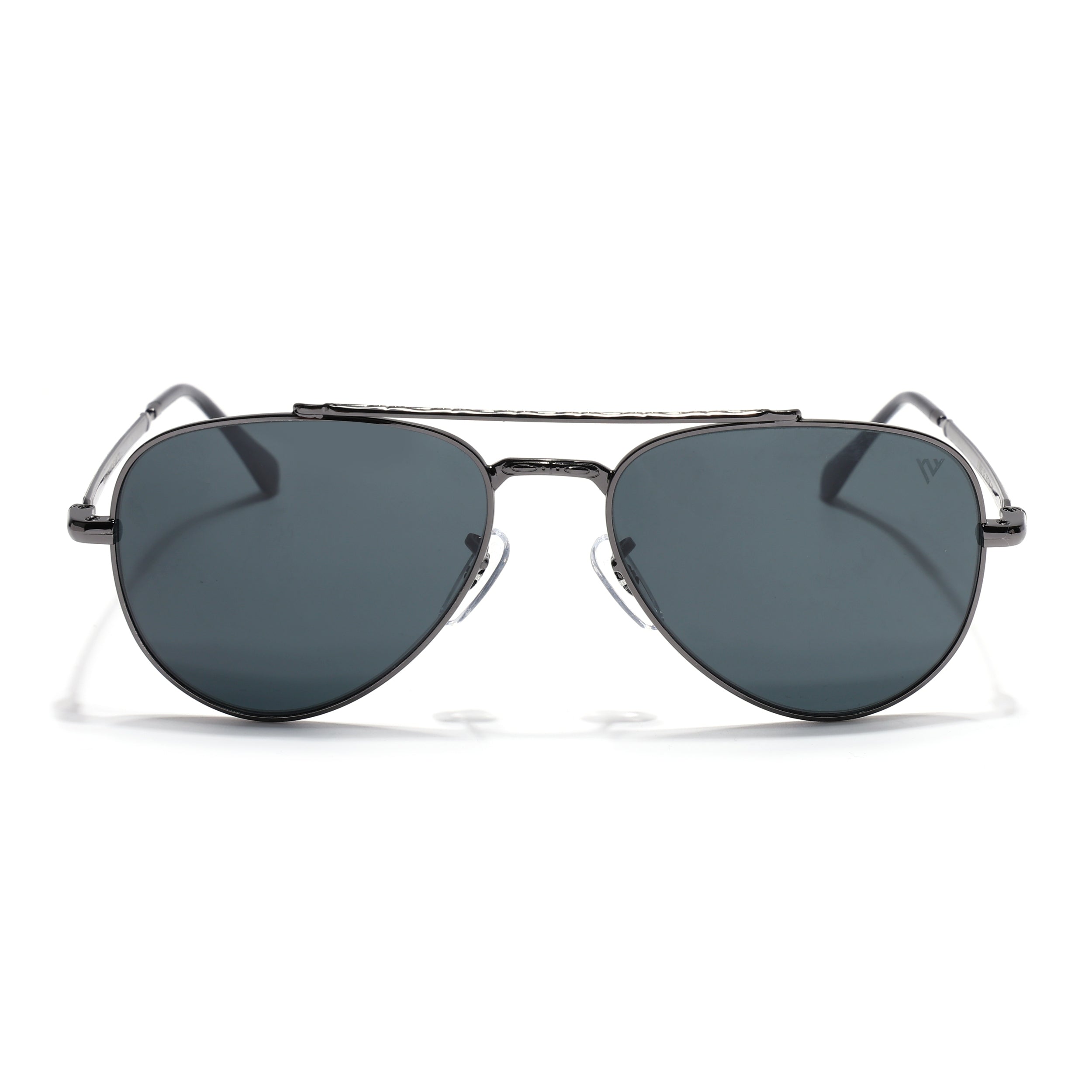 Malana | Black Aviator Sunglasses | Grey Frame - MG7619