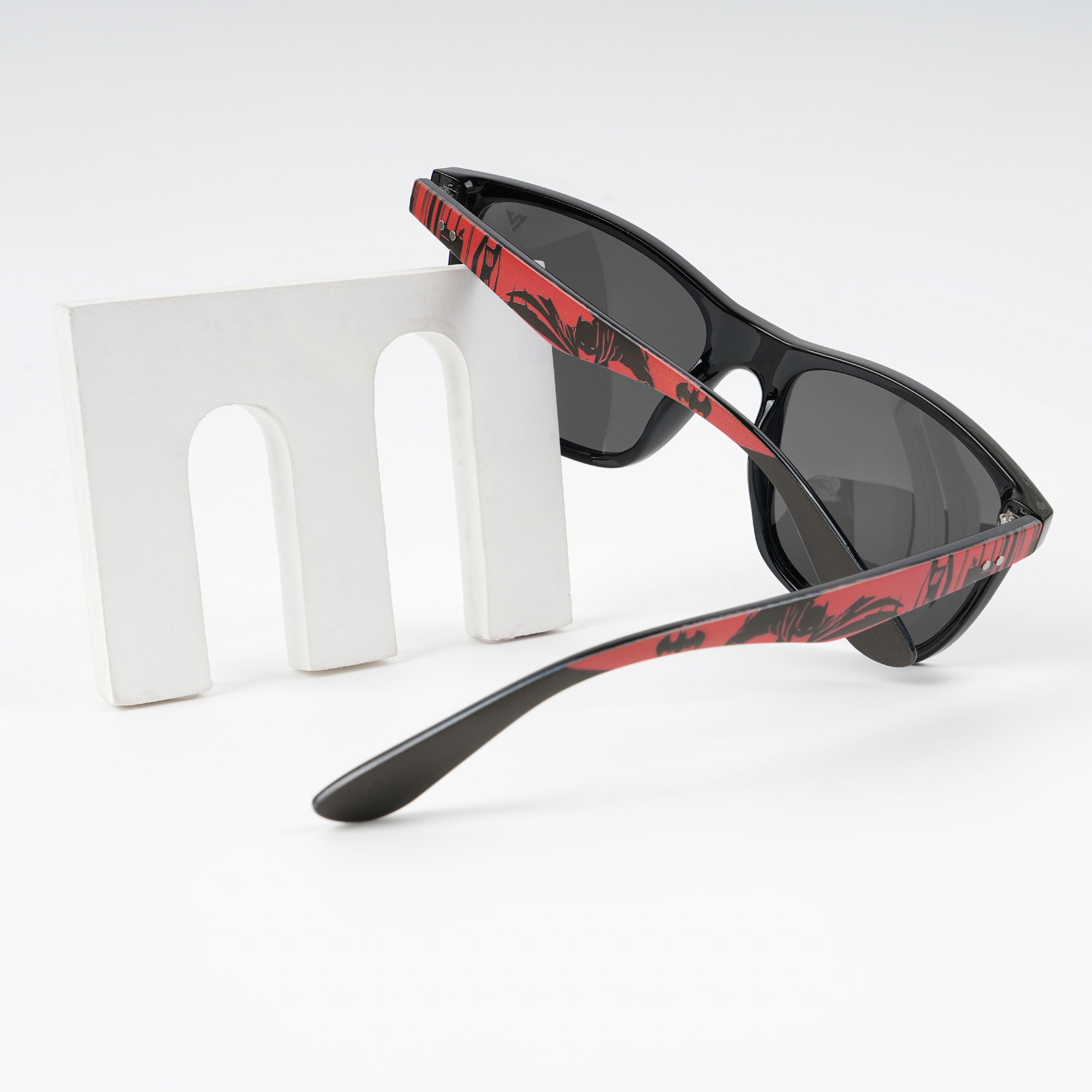 Voyage Square Polarized Sunglasses for Men & Women (Black Lens | Black Frame - PMG4812)
