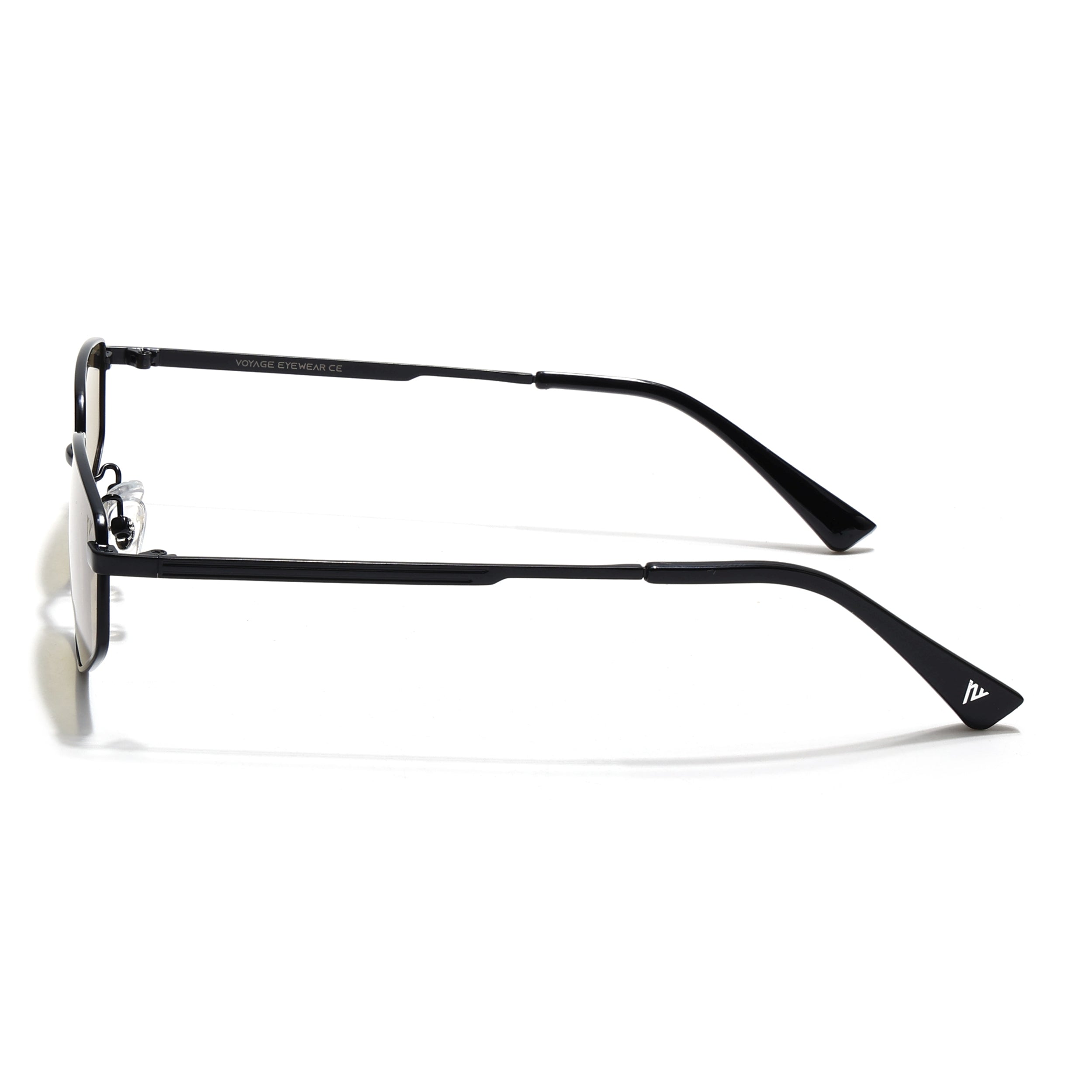 Claw | Olive GreenRectangle Polarized Sunglasses | Black Frame - PMG7644)