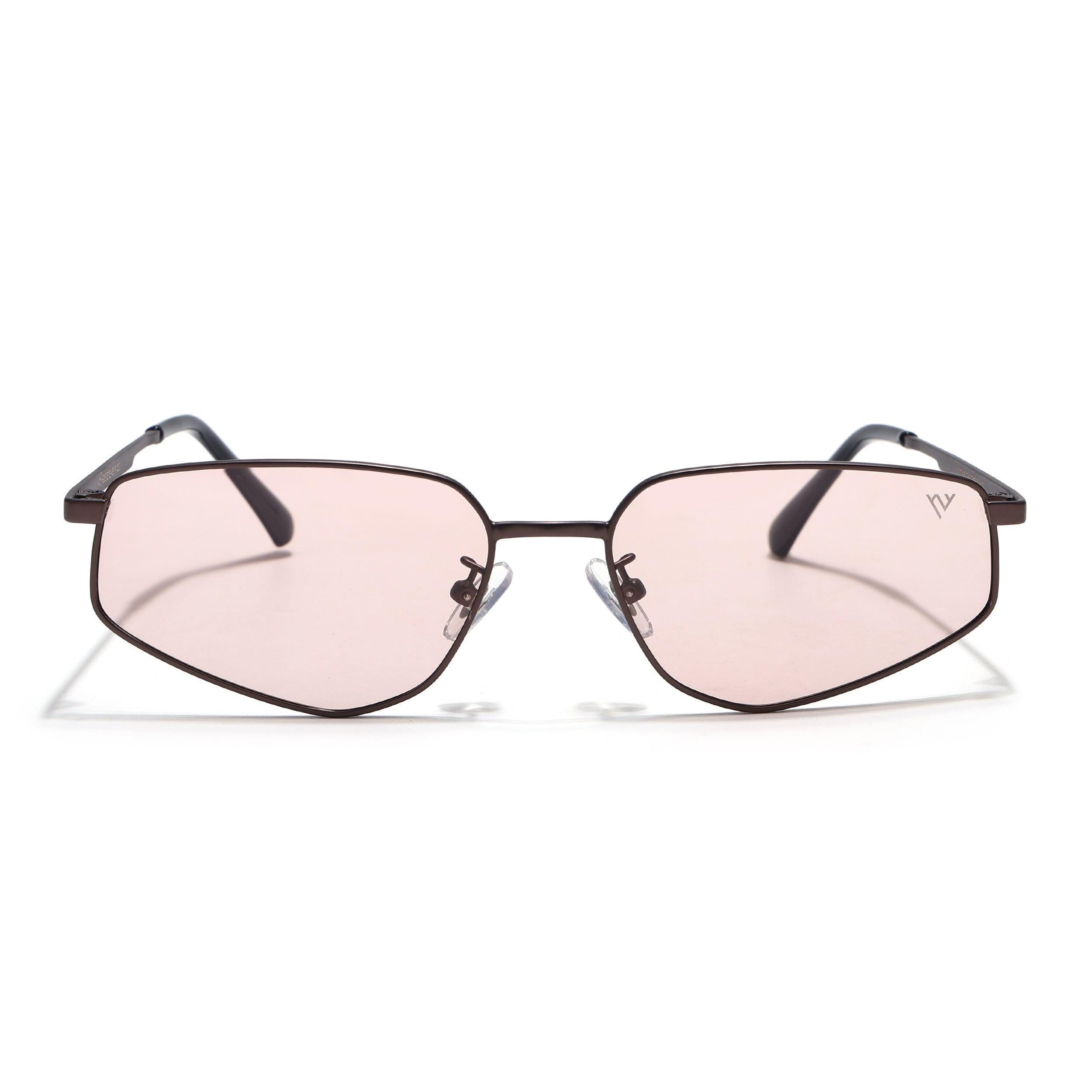 Claw | Brown Rectangle Polarized Sunglasses| Brown Frame - PMG7646)