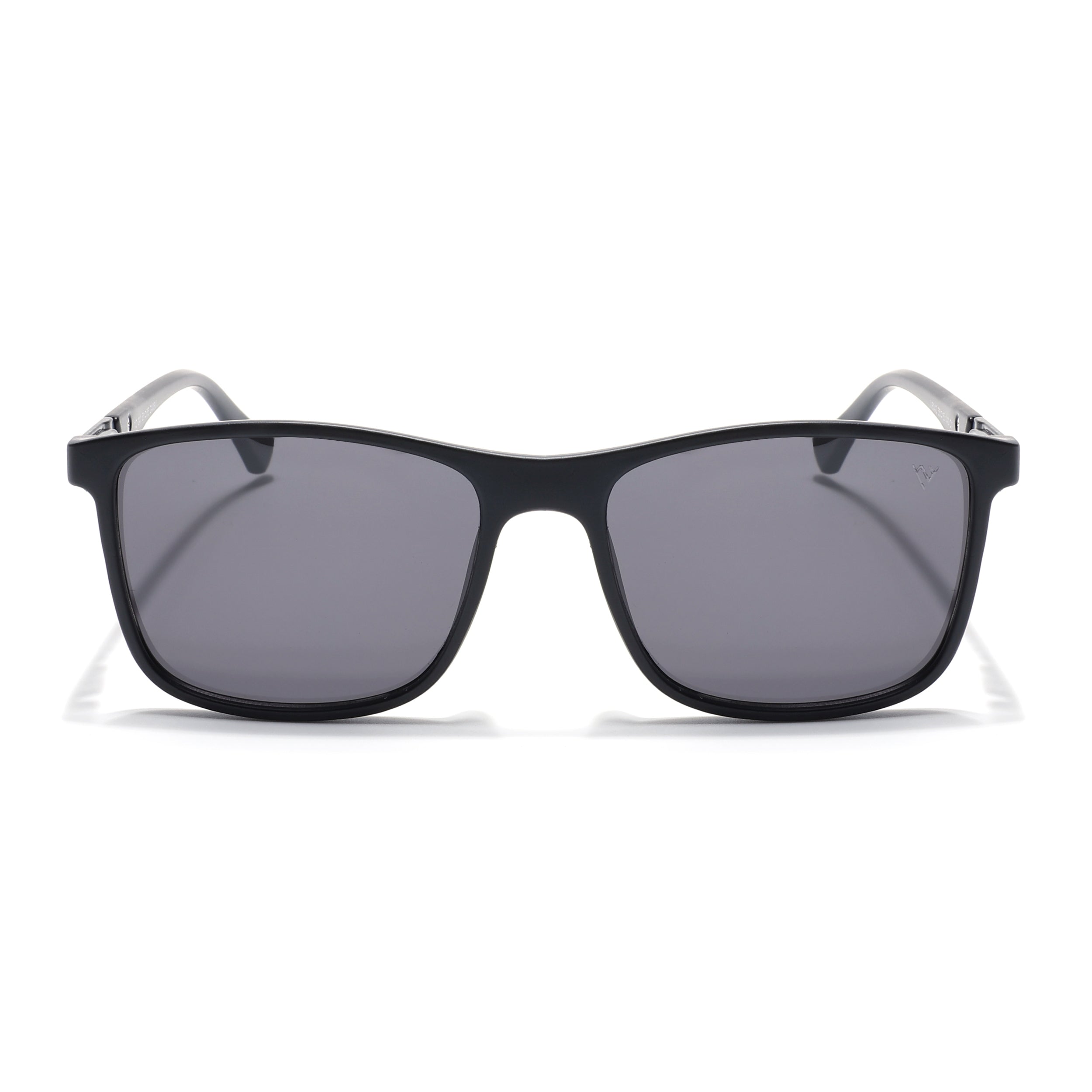 Wayfarer Polarized Sunglasses (Black Lens | Matt Black Frame - PMG5041)