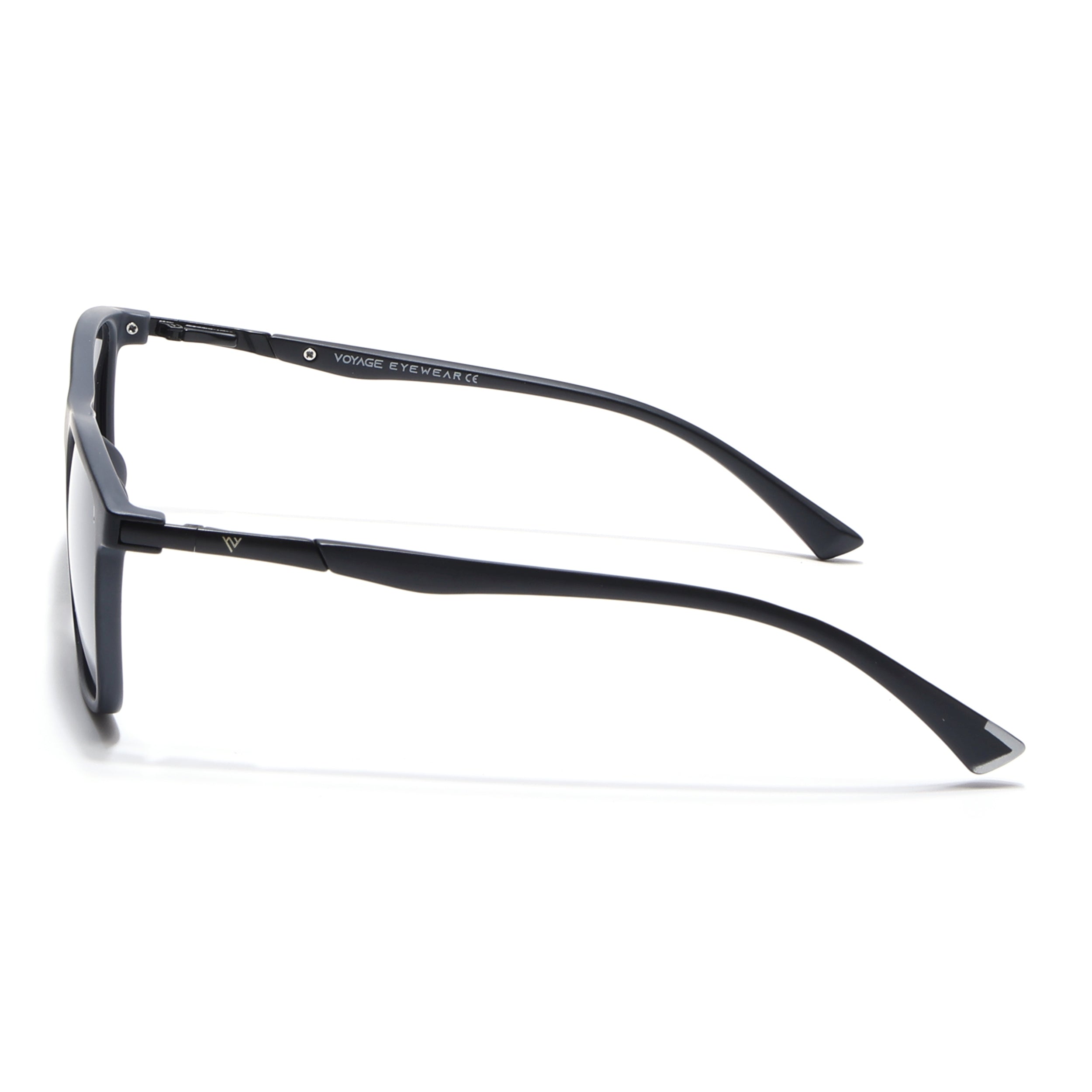 Wayfarer Polarized Sunglasses (Black Lens | Matt Black Frame - PMG5041)