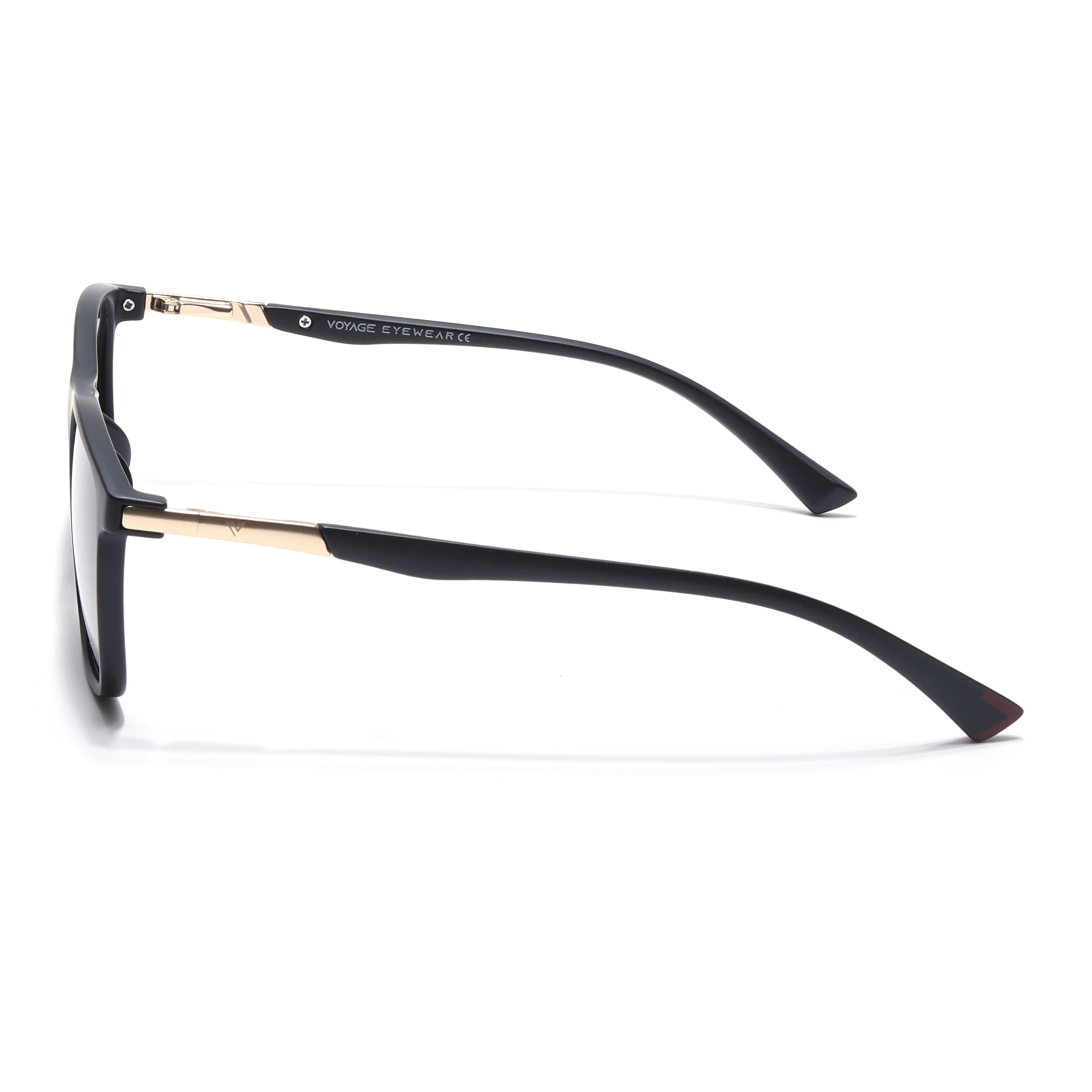 Wayfarer Polarized Sunglasses (Black Lens | Matt Black Frame - PMG5042)