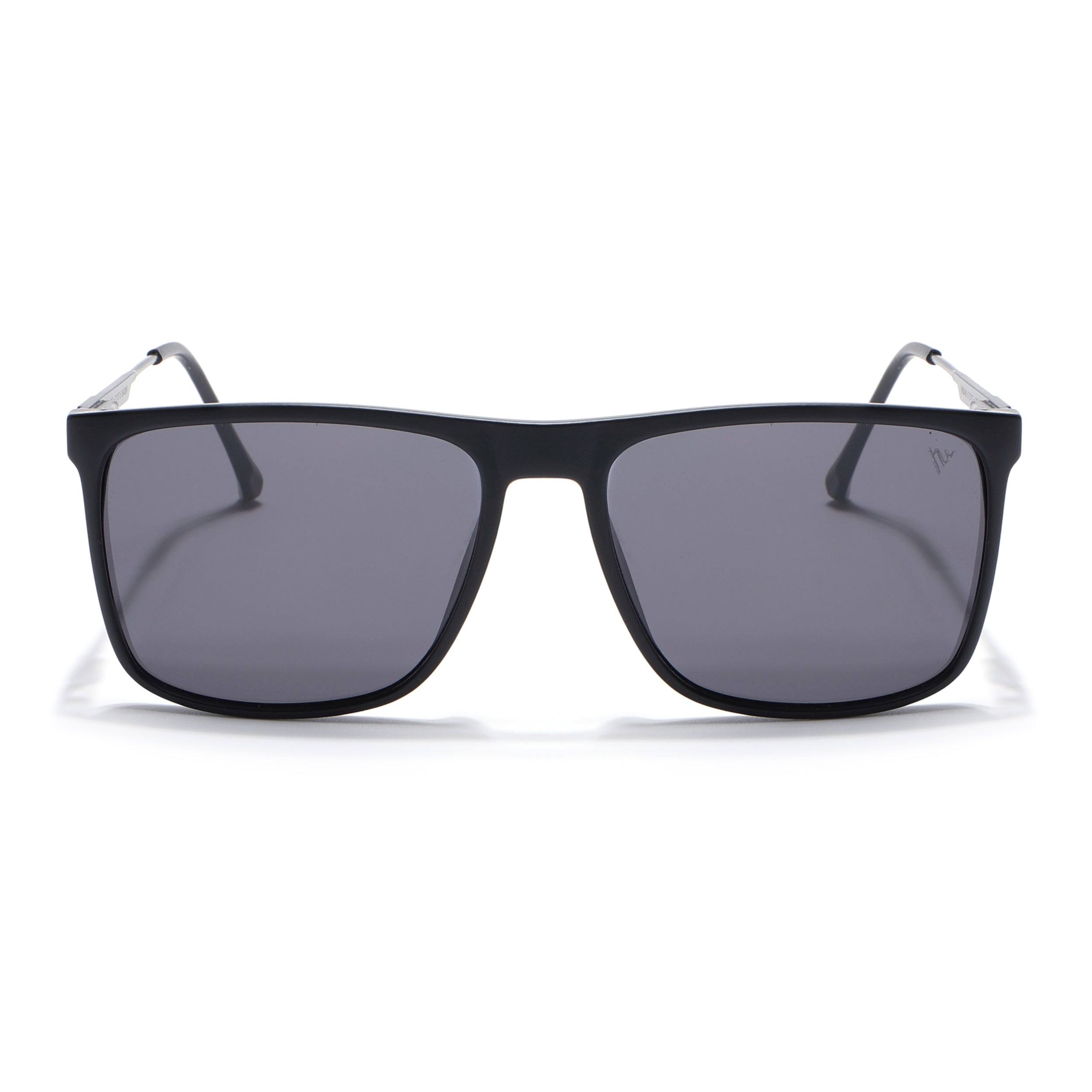 Wayfarer Polarized Sunglasses (Black Lens | Matt Black Frame - PMG5049)