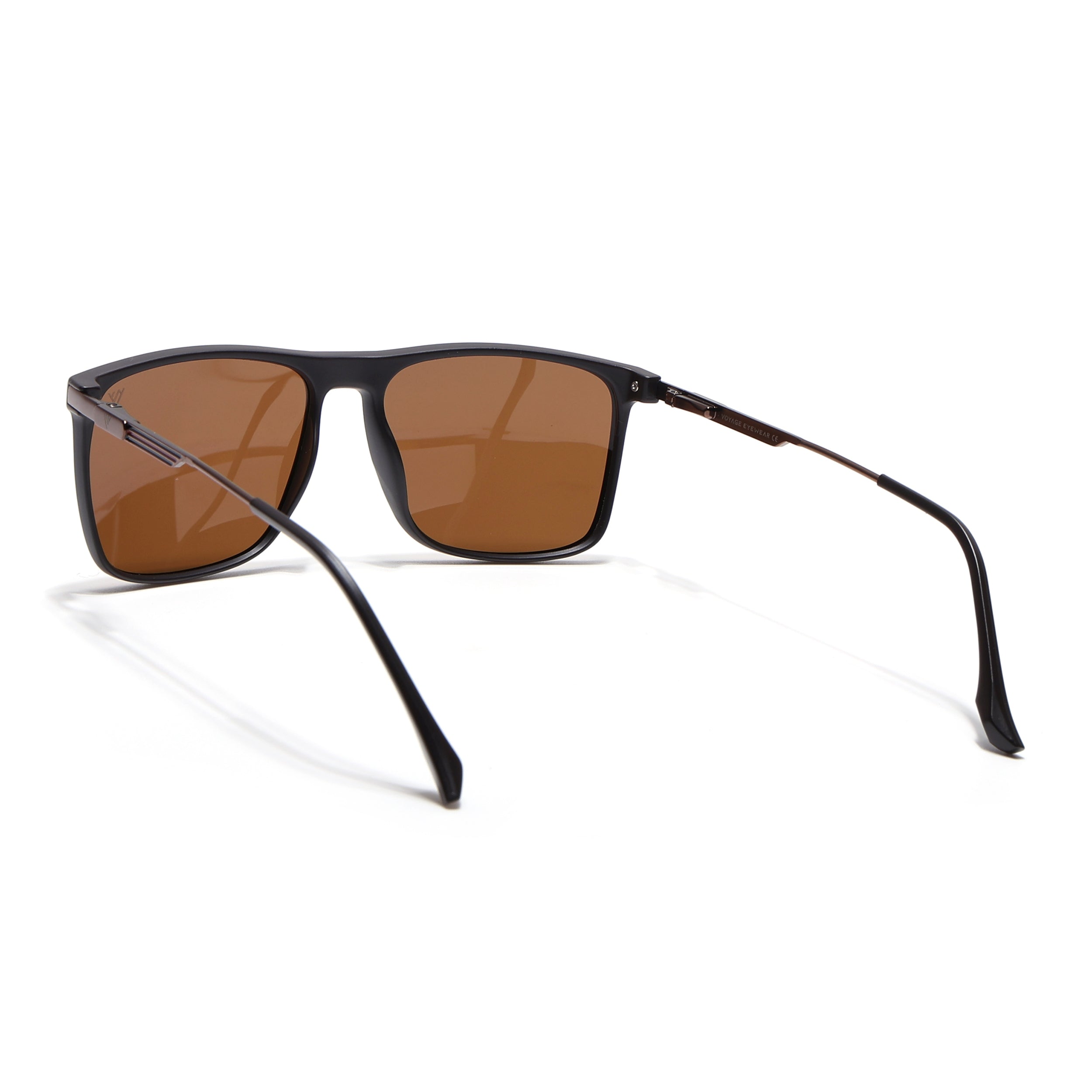 Wayfarer Polarized Sunglasses (Brown Lens | Brown Frame - PMG5051)